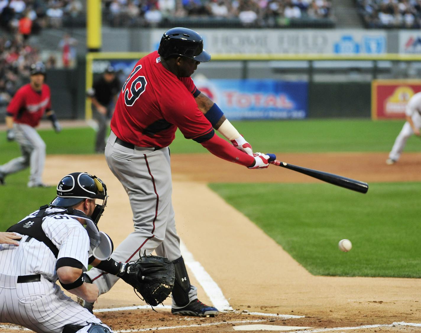 The Twins sent Kennys Vargas to the minors after Sunday's loss. He has 30 strikeouts and a .297 on-base percentage in 111 plate appearances this season.