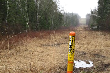 Enbridge Energy proposes to build the Sandpiper crude oil pipeline partly along a path through northern Minnesota occupied by three piplines owned by 