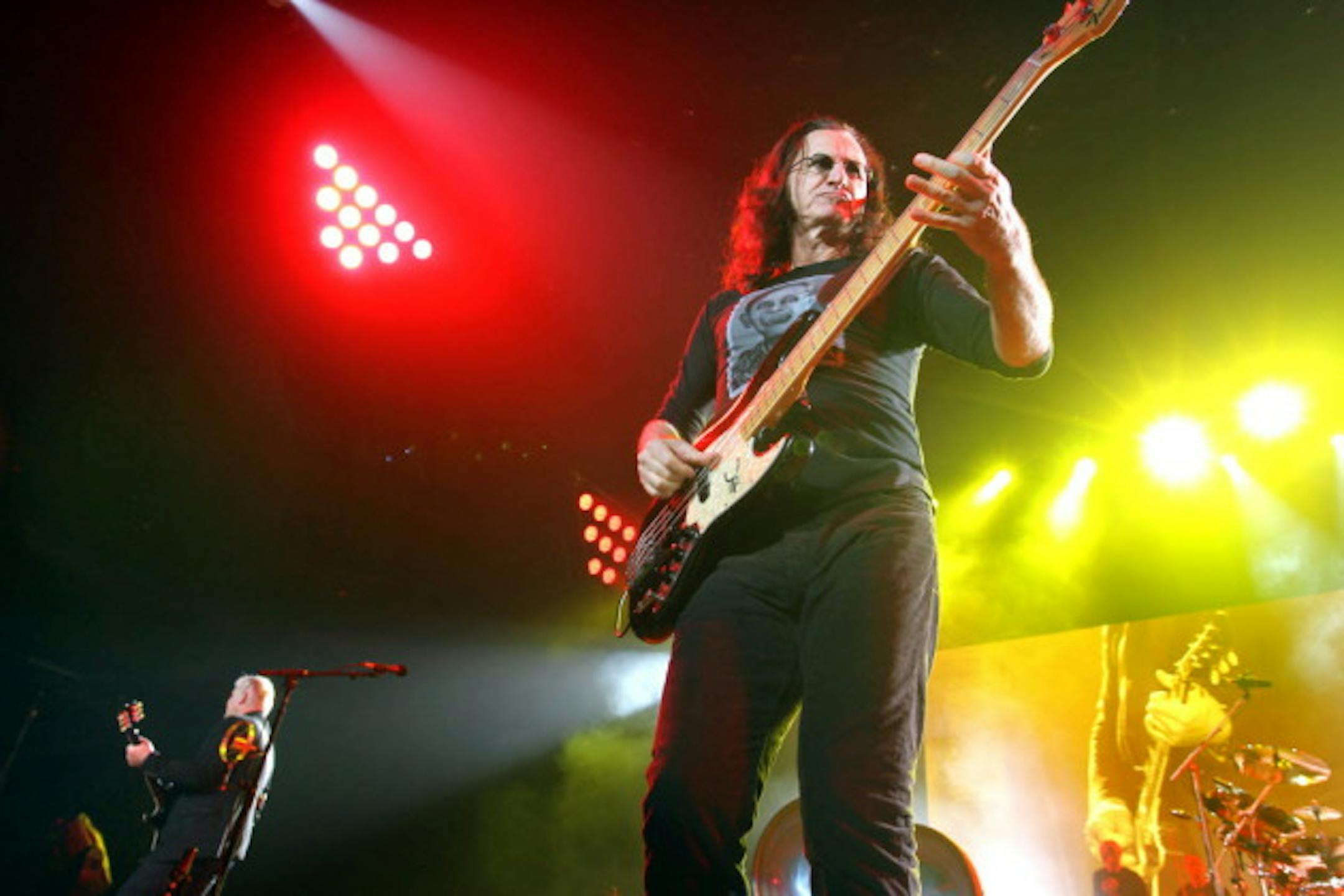 Geddy Lee and Rush earned mean, mean bragging rights by landing in the Rock and Roll Hall of Fame. / Courtney Perry, Star Tribune