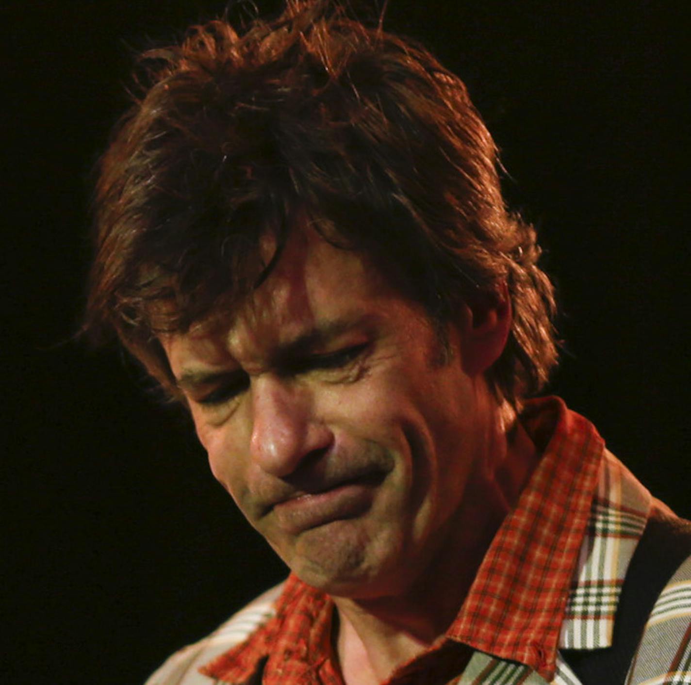 Tommy Stinson, left, and Paul Westerberg of The Replacements clearly seemed to be enjoying themselves during their set at Midway Stadium Saturday evening. ] JEFF WHEELER &#x201a;&#xc4;&#xa2; jeff.wheeler@startribune.com The Replacements reunion tour finally made a stop in their hometown Saturday night, September 13, 2014 at Midway Stadium in St. Paul.