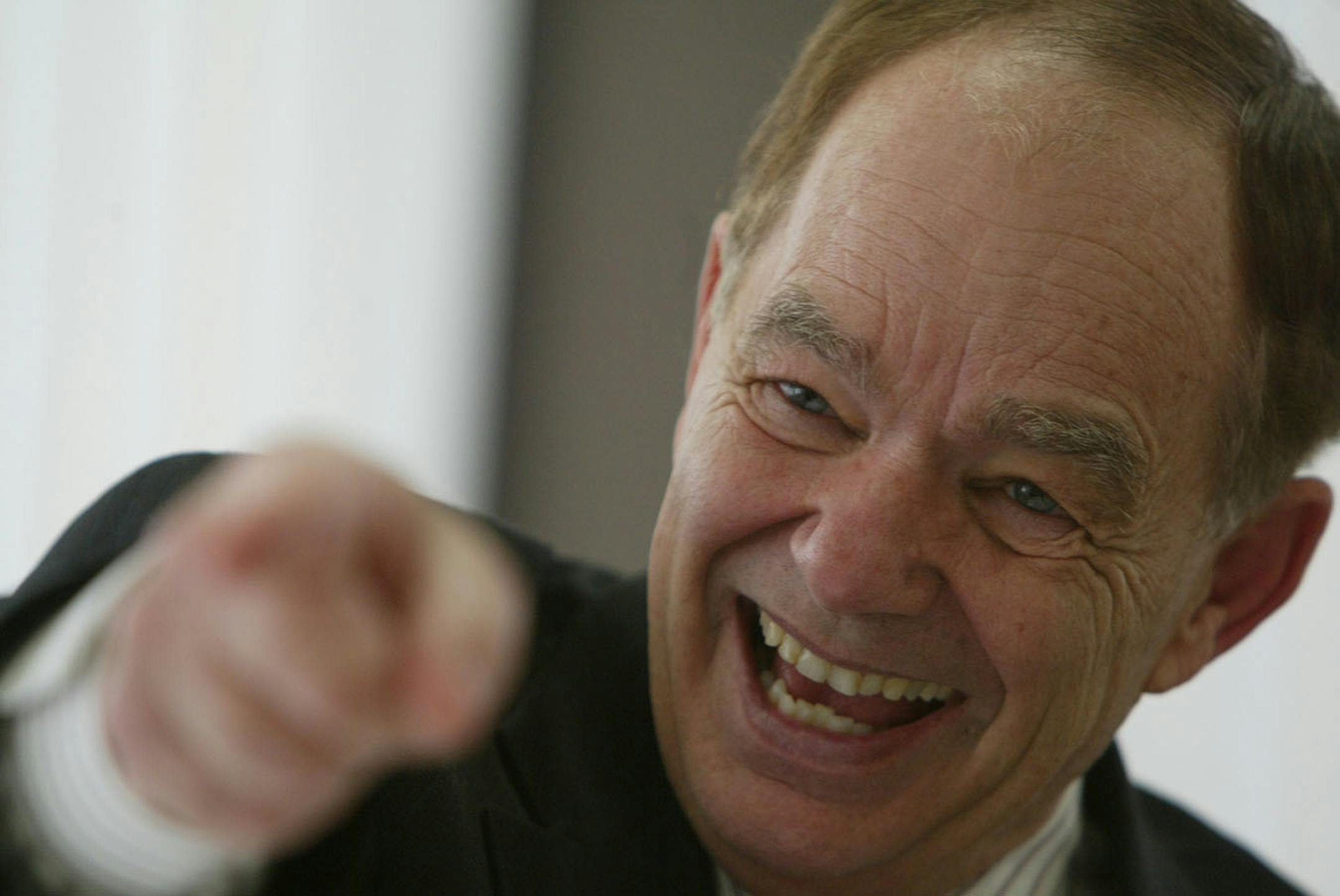 Star Tribune Photo/Stormi Greener Mankato, MN - 2/11/05 Glen Taylor during an interview in his office in Mankato.