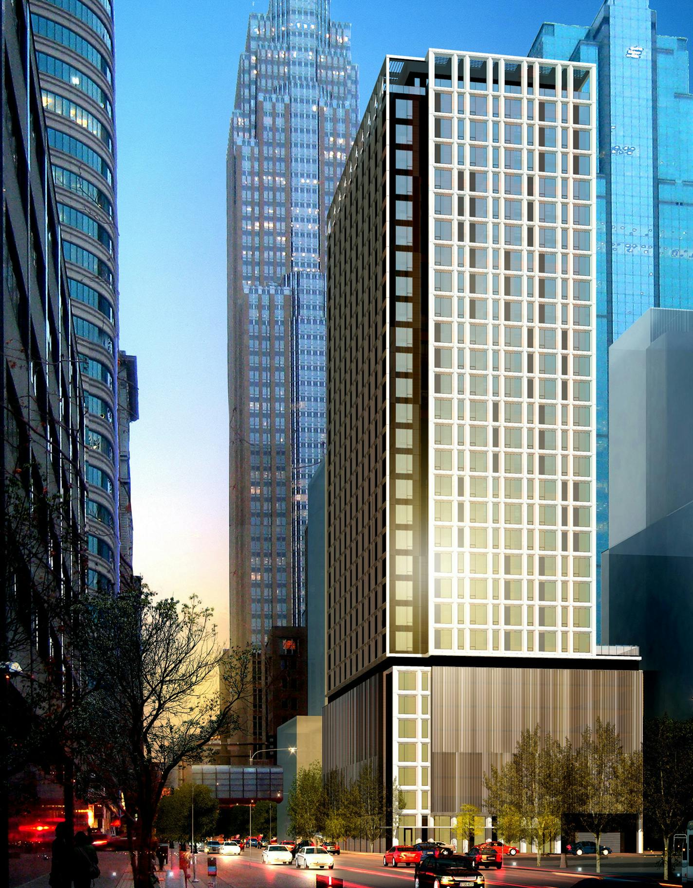 4Marq -a 30-story, 262-unit luxury apartment tower located at 400 Marquette Avenue South in downtown Minneapolis. The company is the developer and design-builder of the project, which is scheduled for completion in the first quarter of 2016.