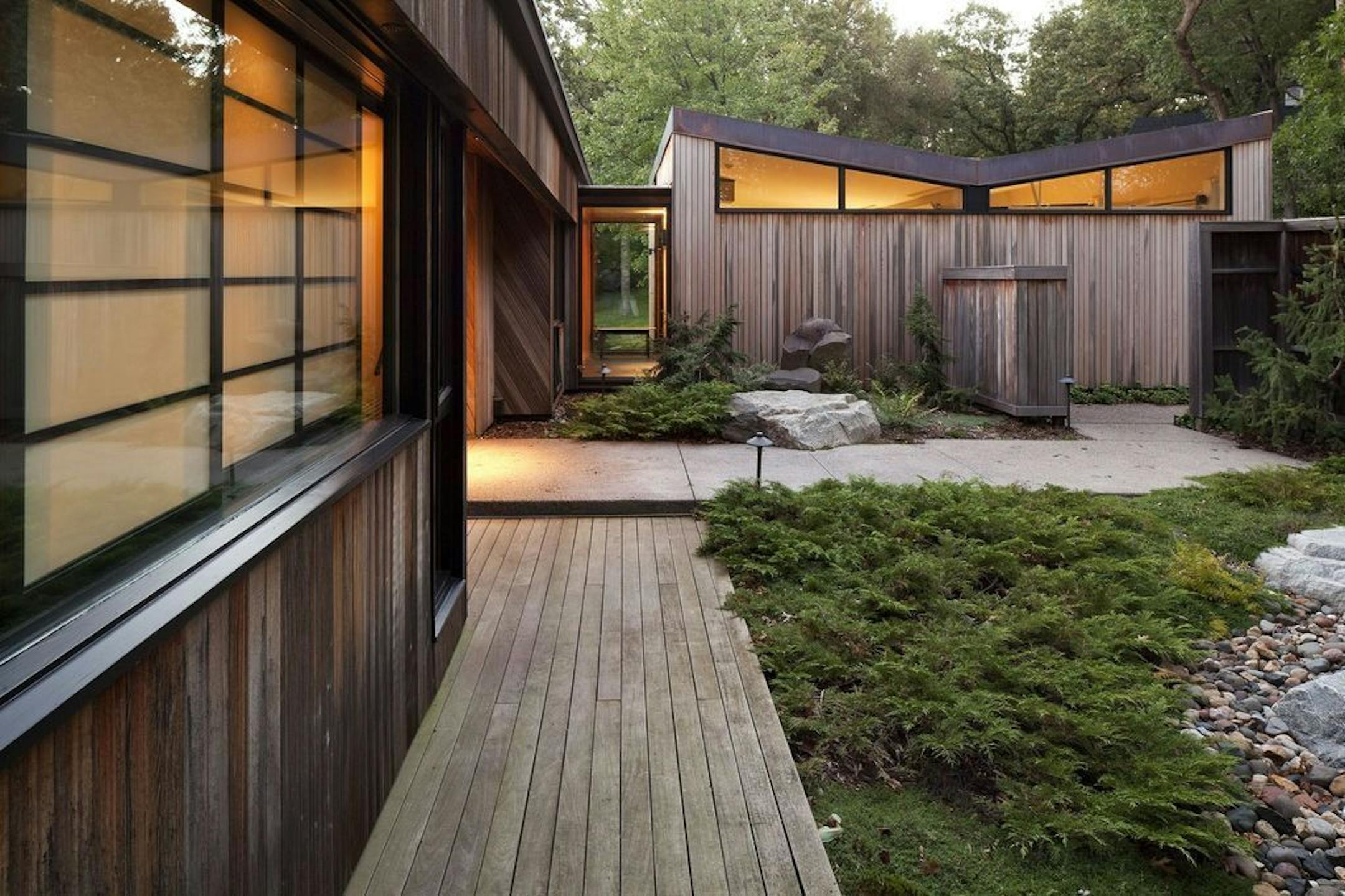 SALA architect David O'Brien Wagner designed a remodeling and addition on a 1960s Ralph Rapson house.