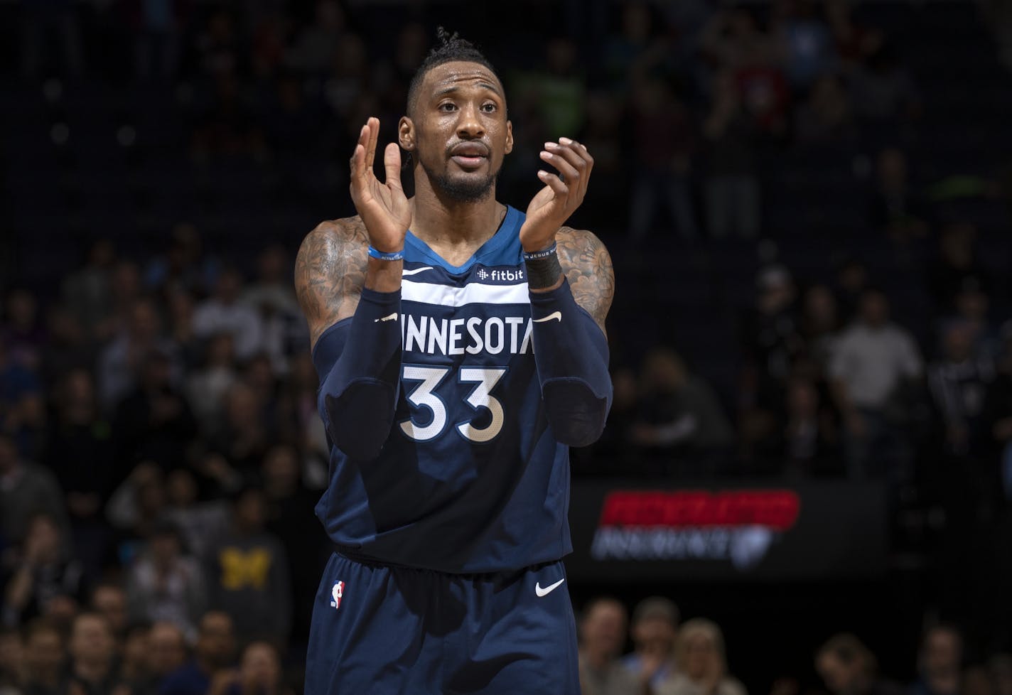 A little more than a year after being traded to the Wolves as part of the Jimmy Butler deal, Robert Covington finds himself again at the center of trade rumors. ESPN national reporter Adrian Wojnarowski is saying on his podcast that he expects the Wolves to move Covington before Thursday's trade deadline.