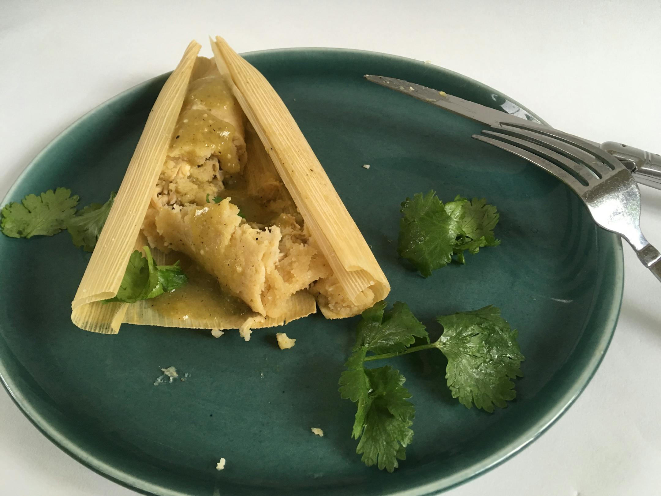 Green Chile Chicken Tamales. Photo by Amelia Rayno * amelia.rayno@startribune.com
