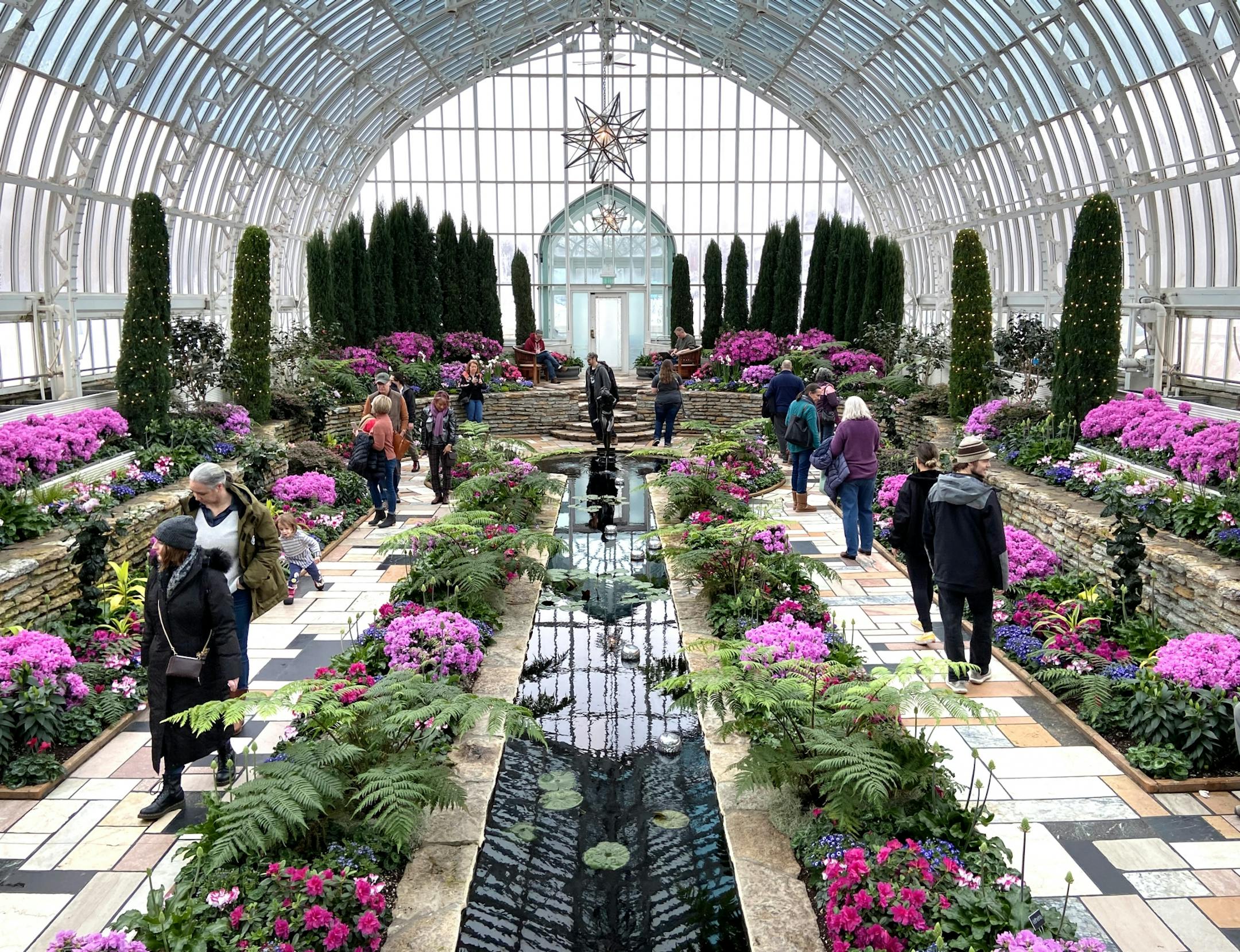 Yes It's official, it was the cloudiest January on record. We've lived through the lowest amount of sunshine since records began in 1963. For those looking for some relief from all those gray days, a trip to the Marjorie McNeely Conservatory at Como Park was some positive relief. brian.peterson@startribune.com St. Paul, MN Friday, January 31, 2020