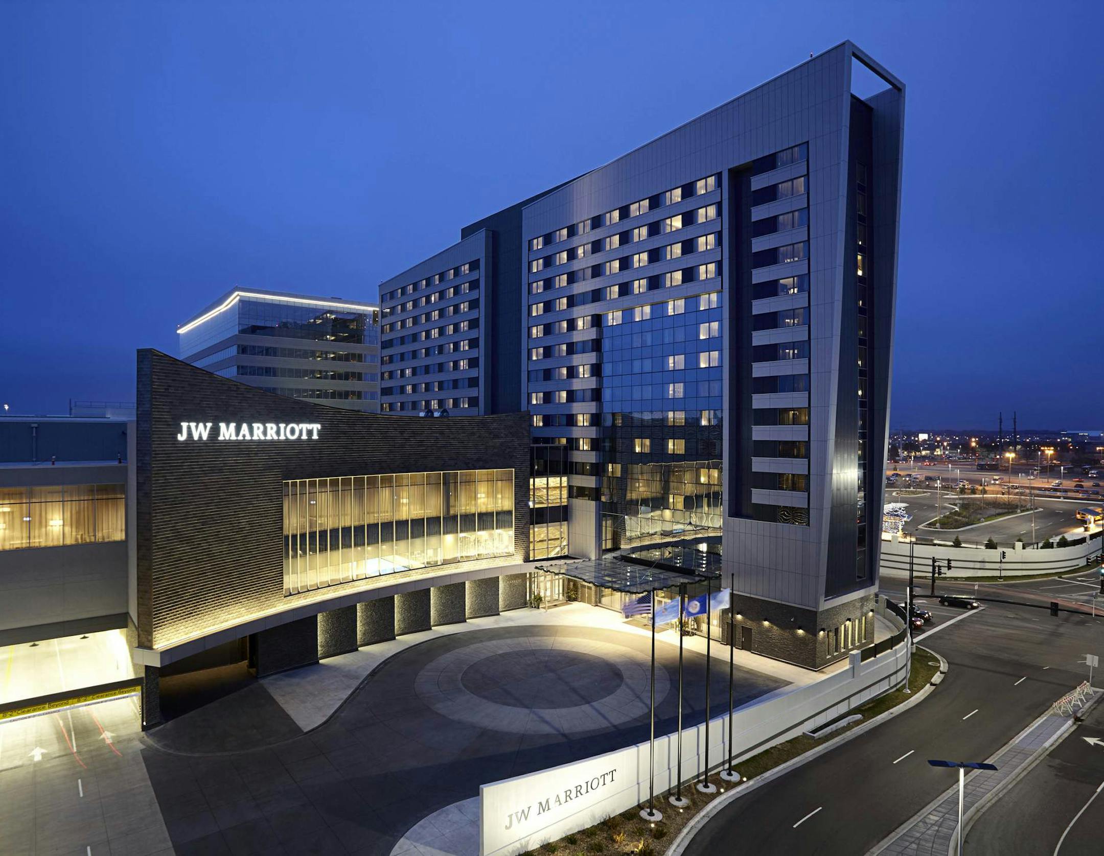 The new Marriott hotel at the Mall of America opened in November 2015.