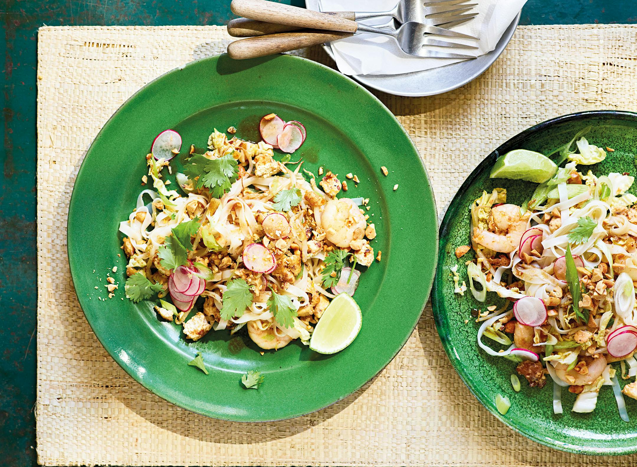 Pad Thai Salad from "Leon: Big Salads" by Rebecca Seal (Conran, 2023). Credit: Steven Joyce