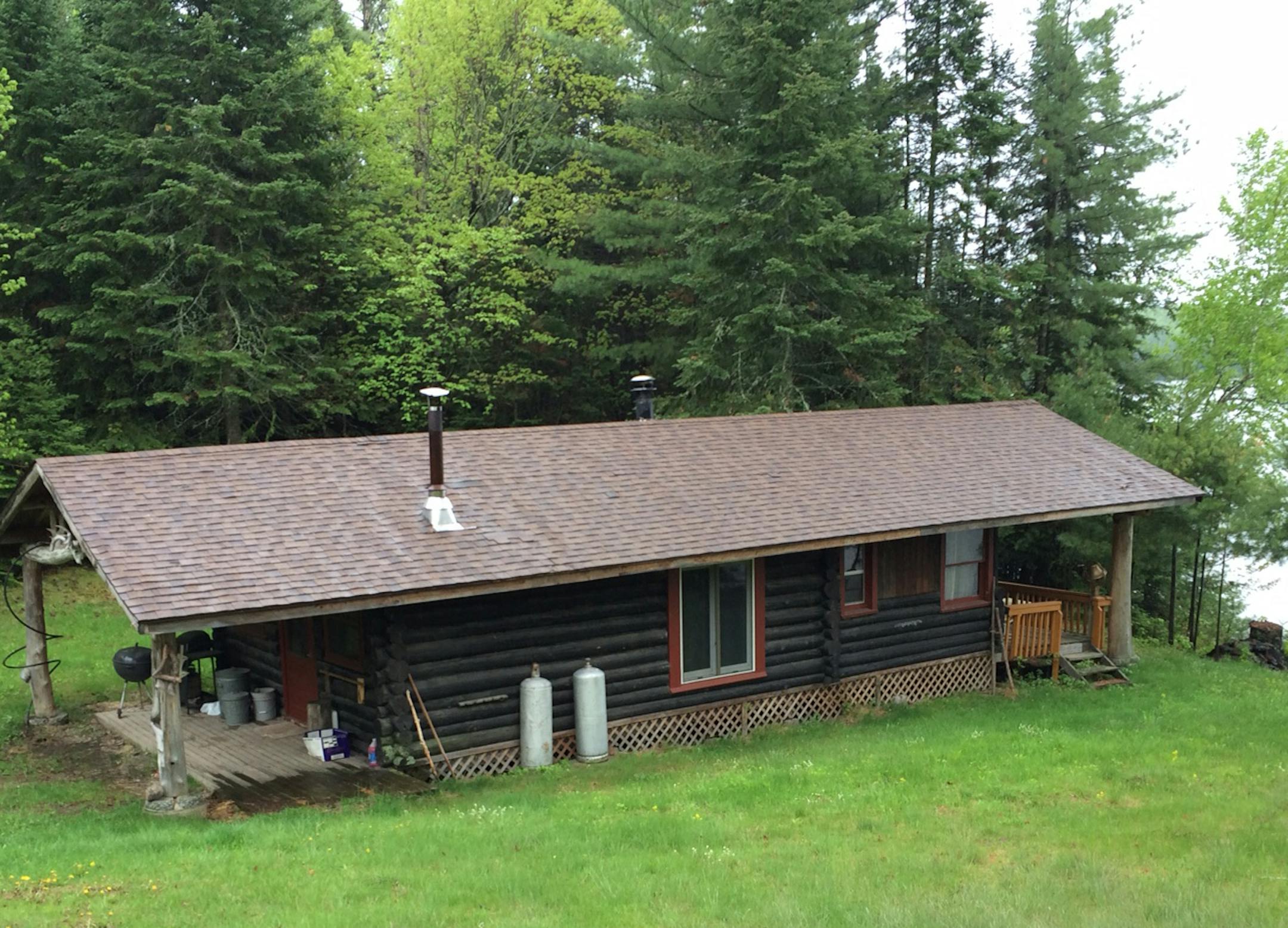 Ricklick cabin, for Outdoors Weekend.
