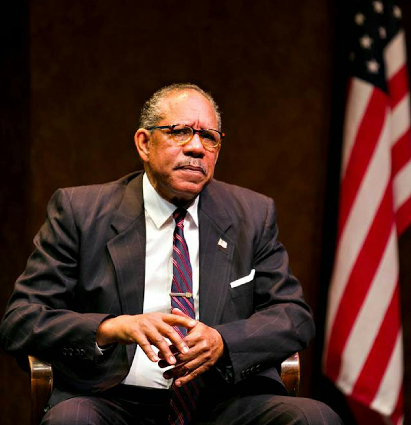 Lauren B Photography
James Craven as Thurgood Marshall in "Thurgood."