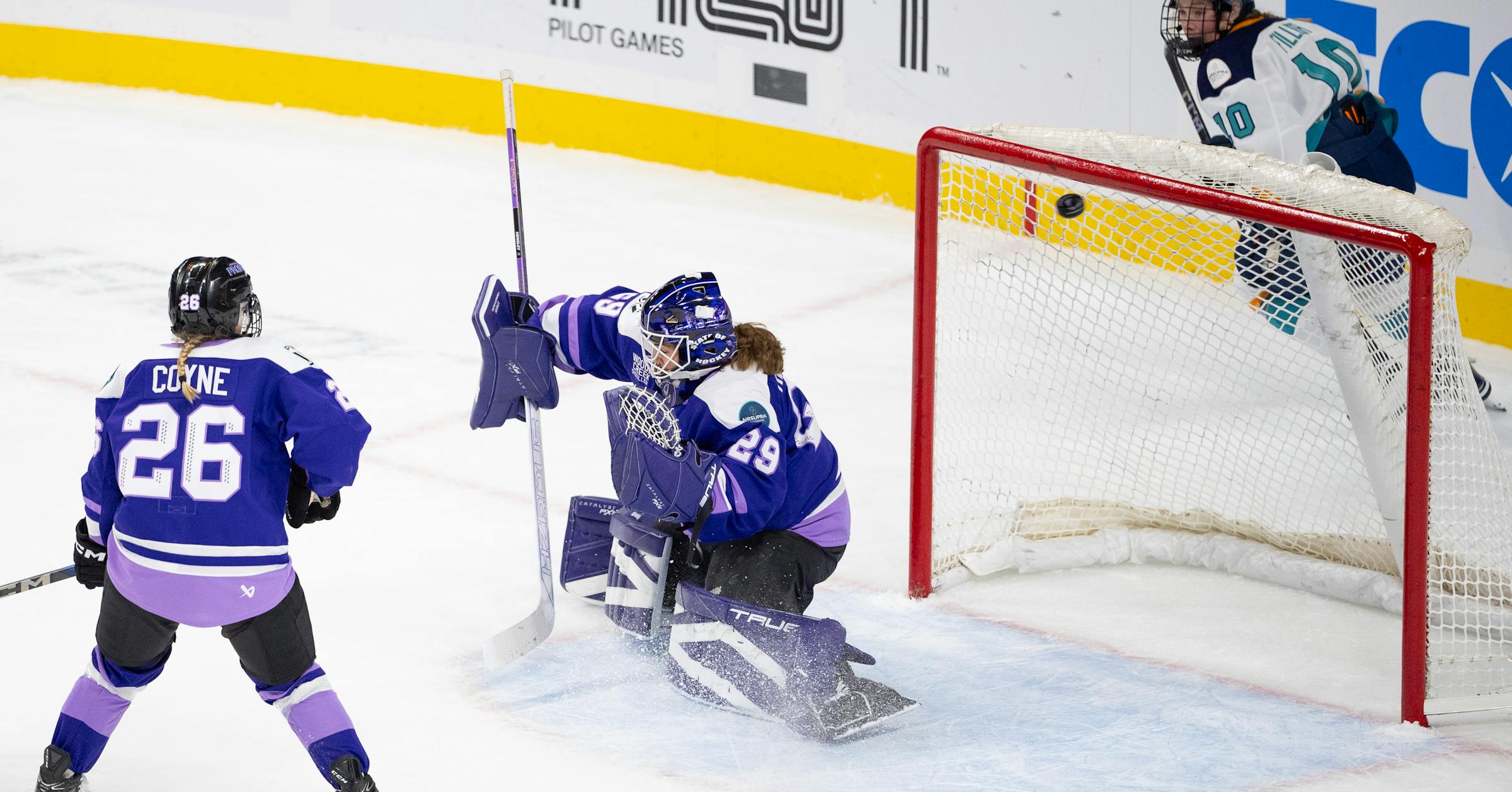 Defending champ Frost open PWHL season with overtime loss to Sirens Defending champ Frost open PWHL season with overtime loss to Sirens