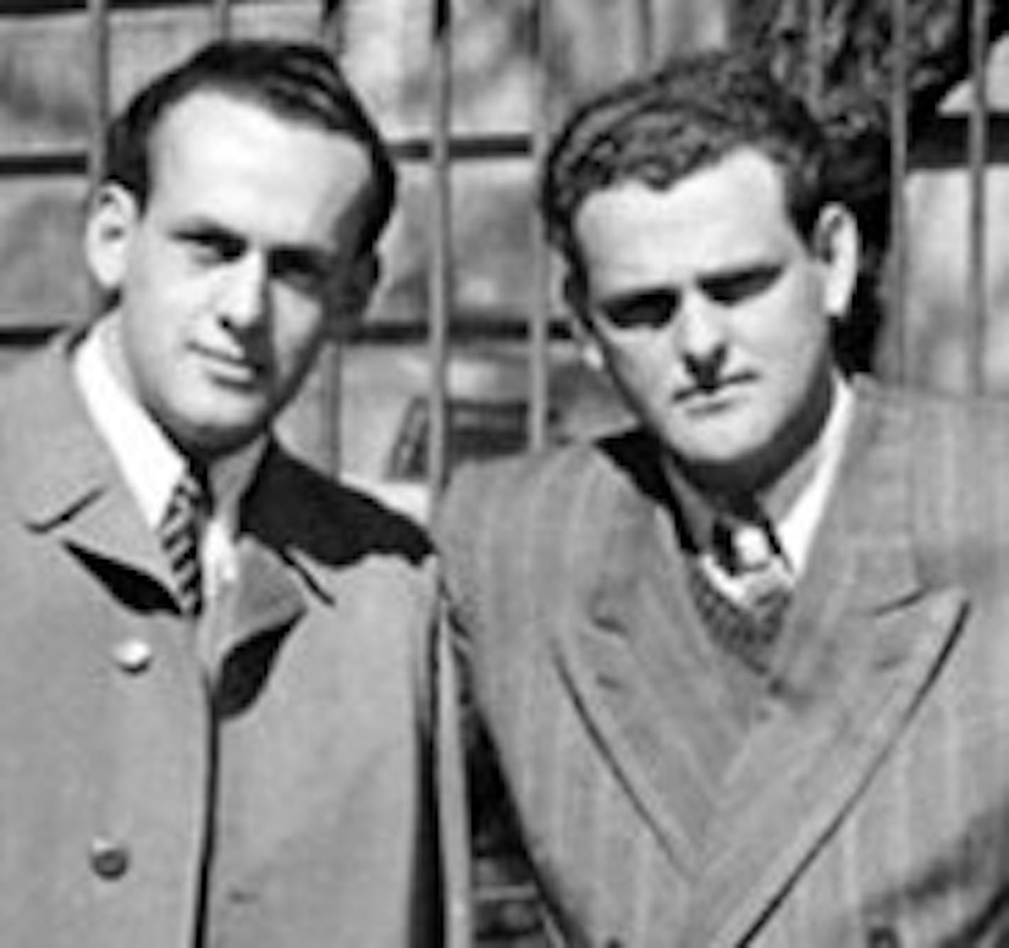 Joe and Harry Wilf, businessmen. Joe is Zygi and Mark Wilf's father. Harry is the father of minority owner Leonard Wilf. Picture is from the 1950s when they were starting their businesses. Photo courtesy Wilf Family Foundation