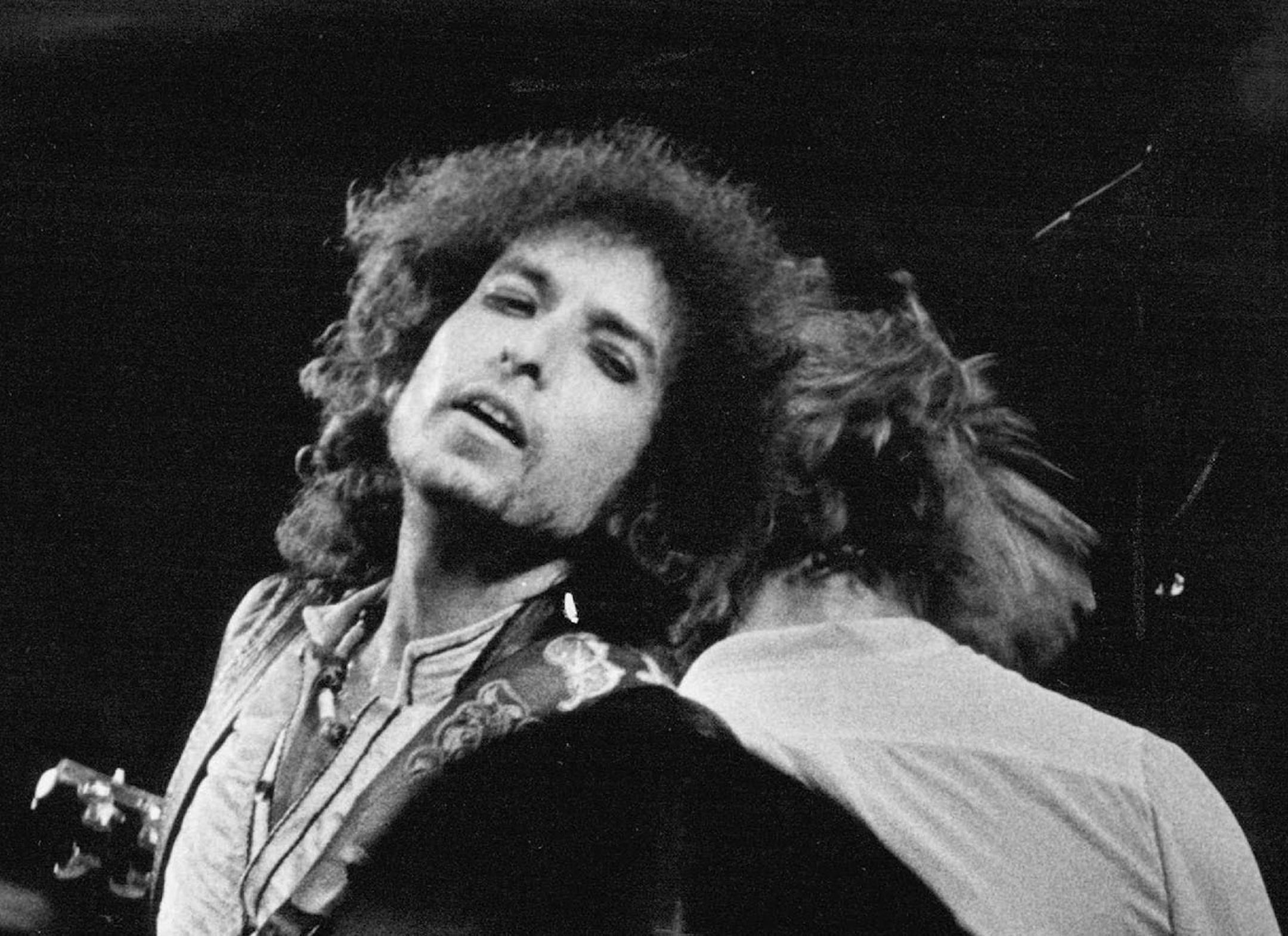 Bob Dylan performs at the St. Paul Civic Center in October 1978.