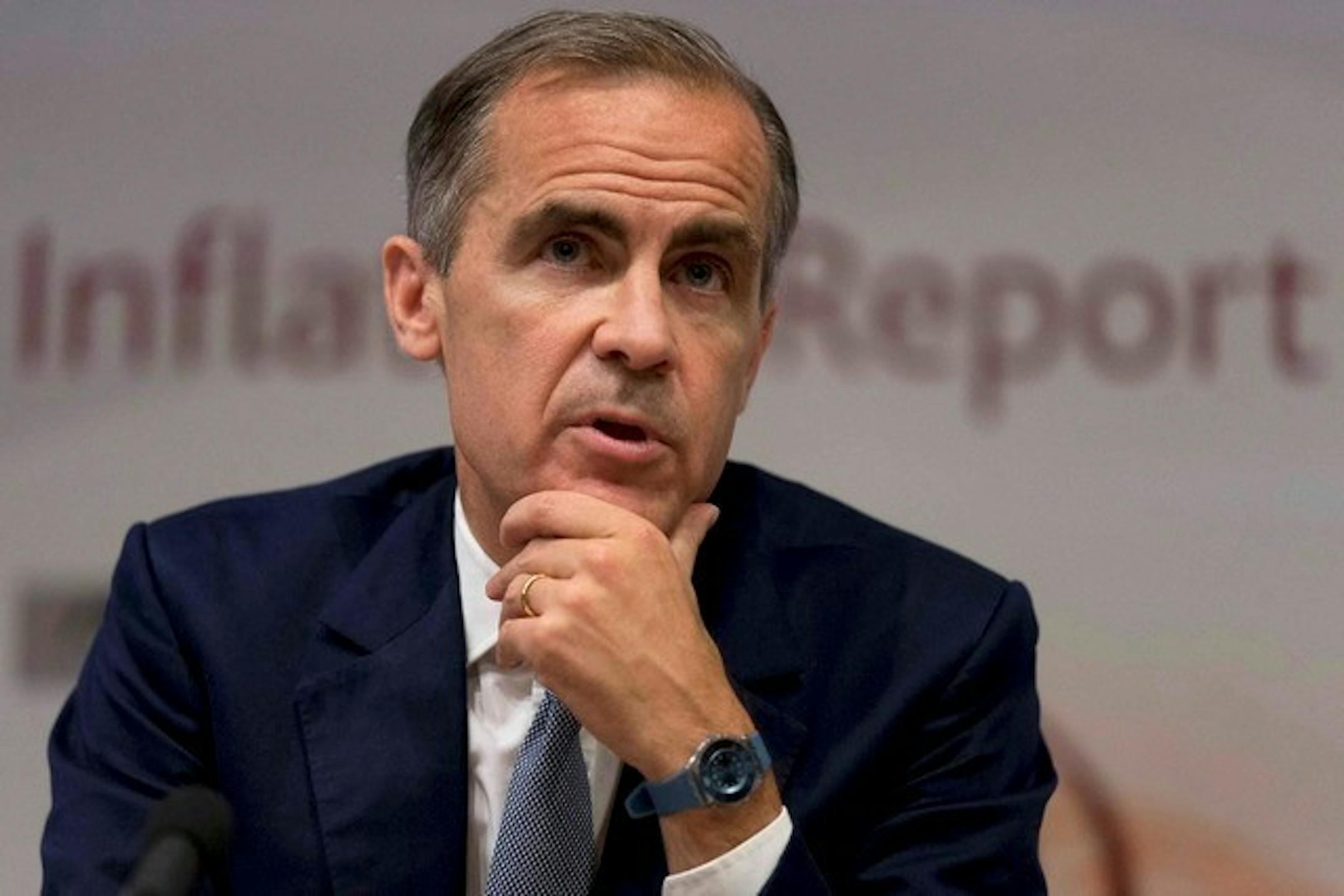 Governor of the Bank of England Mark Carney hosts a quarterly Inflation Report press conference at the Bank of England in central London, Britain August 4, 2016. REUTERS/Justin Tallis/Pool