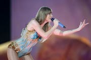 Taylor Swift performs Friday, June 23, 2023, at US Bank Stadium in Minneapolis, Minn. ] AARON LAVINSKY • aaron.lavinsky@startribune.com