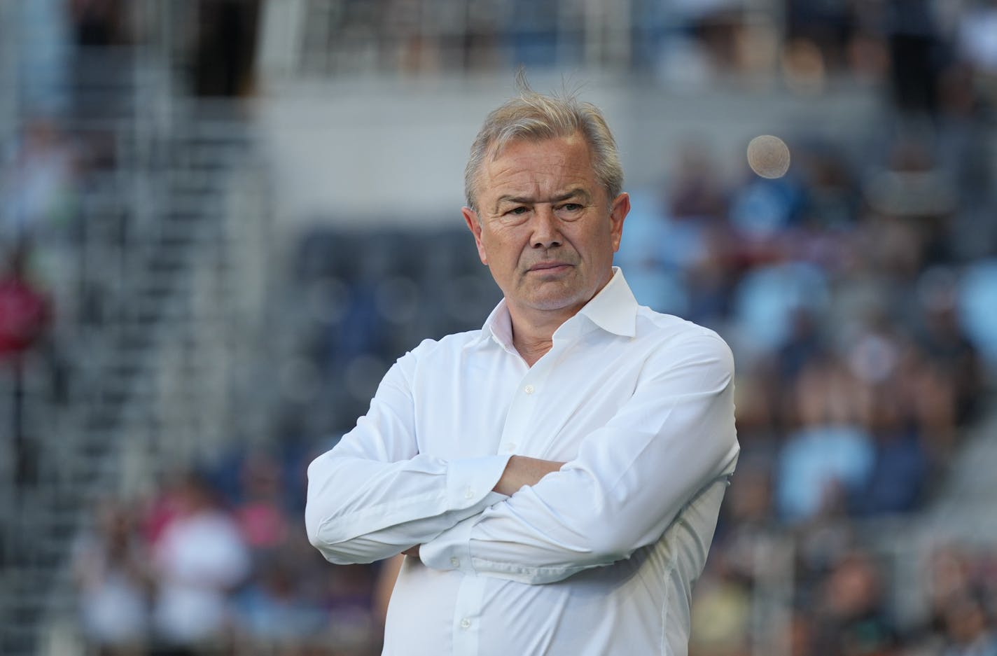 Loons head coach Adrian Heath