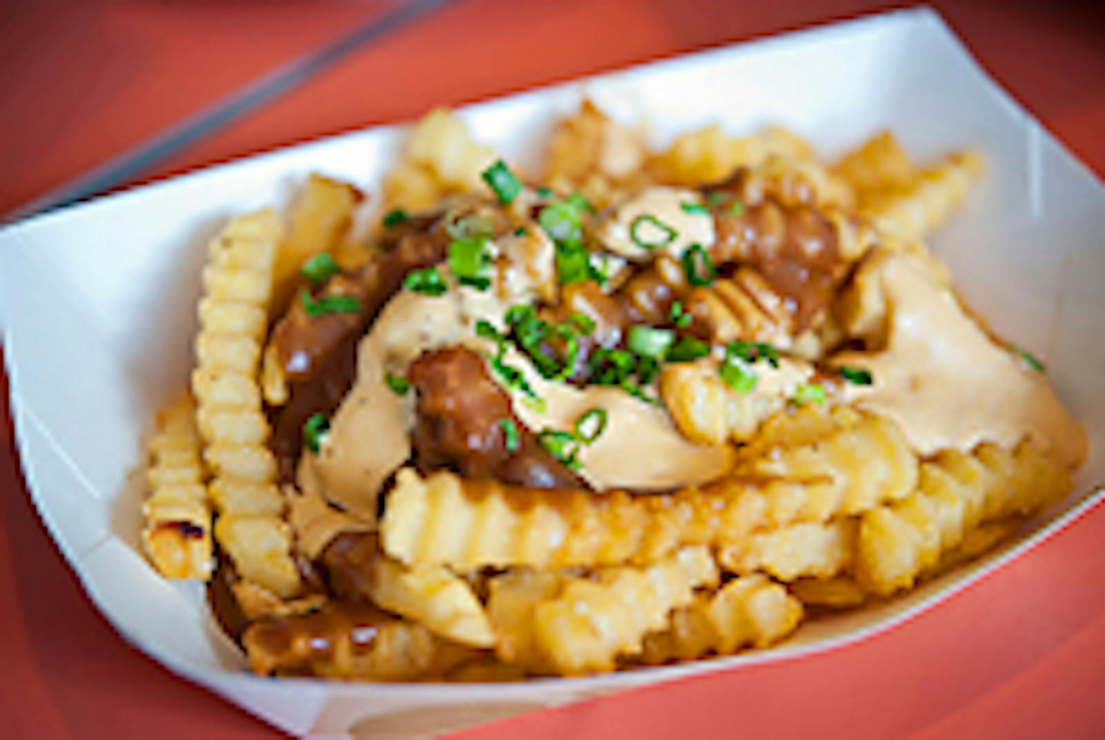 Like 1975 in your mouth: Disco Fries at Uptown Cafeteria and Support Group.