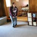 Bonnie Blekestad left and her husband James Blekestad stood in the family room during an inspection of a house that they are buying on Eldorado Street