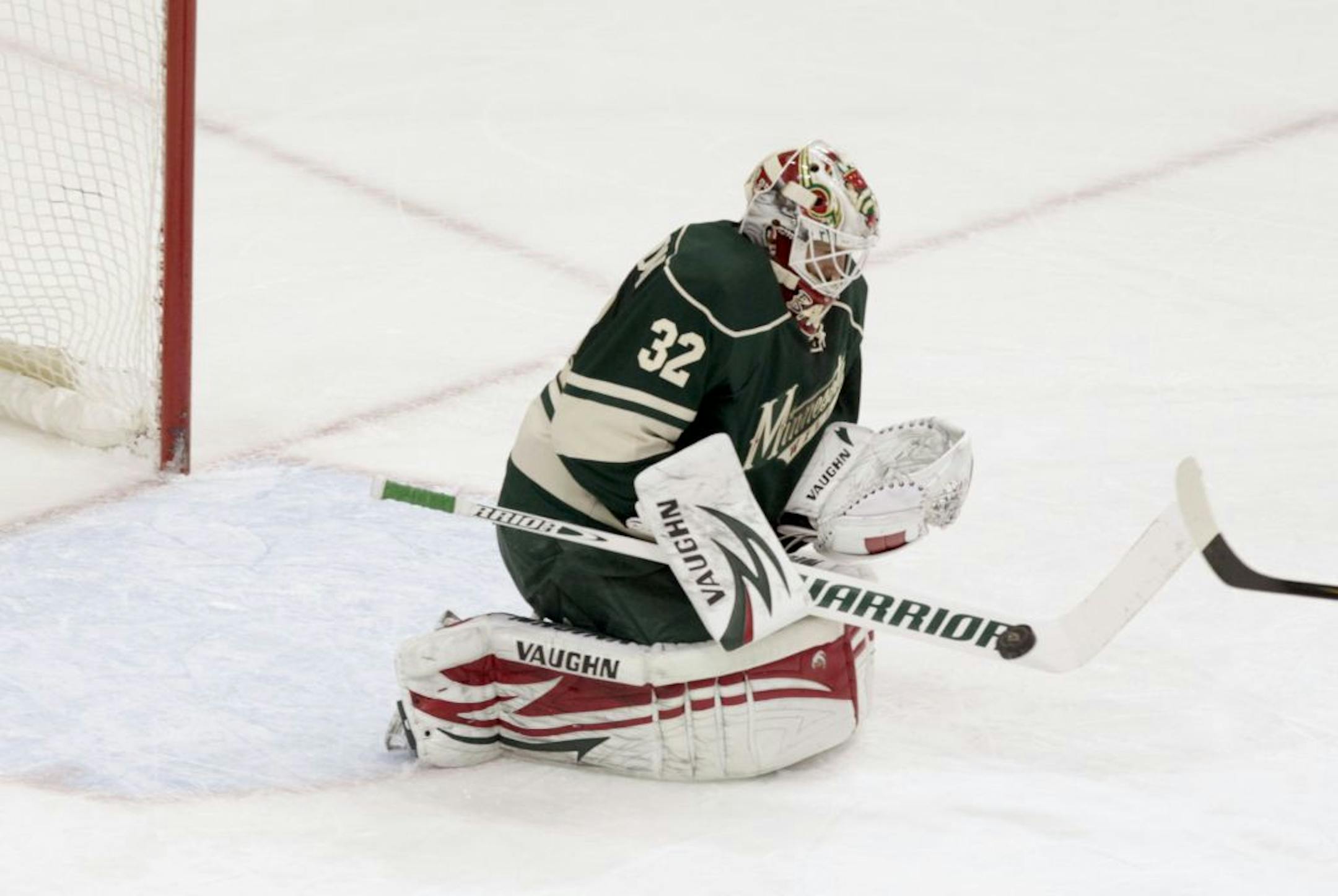 Minnesota Wild goalie Niklas Backstrom