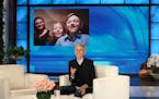 Ellen DeGeneres talks to the Elsenpeter family of Andover on "The Ellen DeGeneres Show."