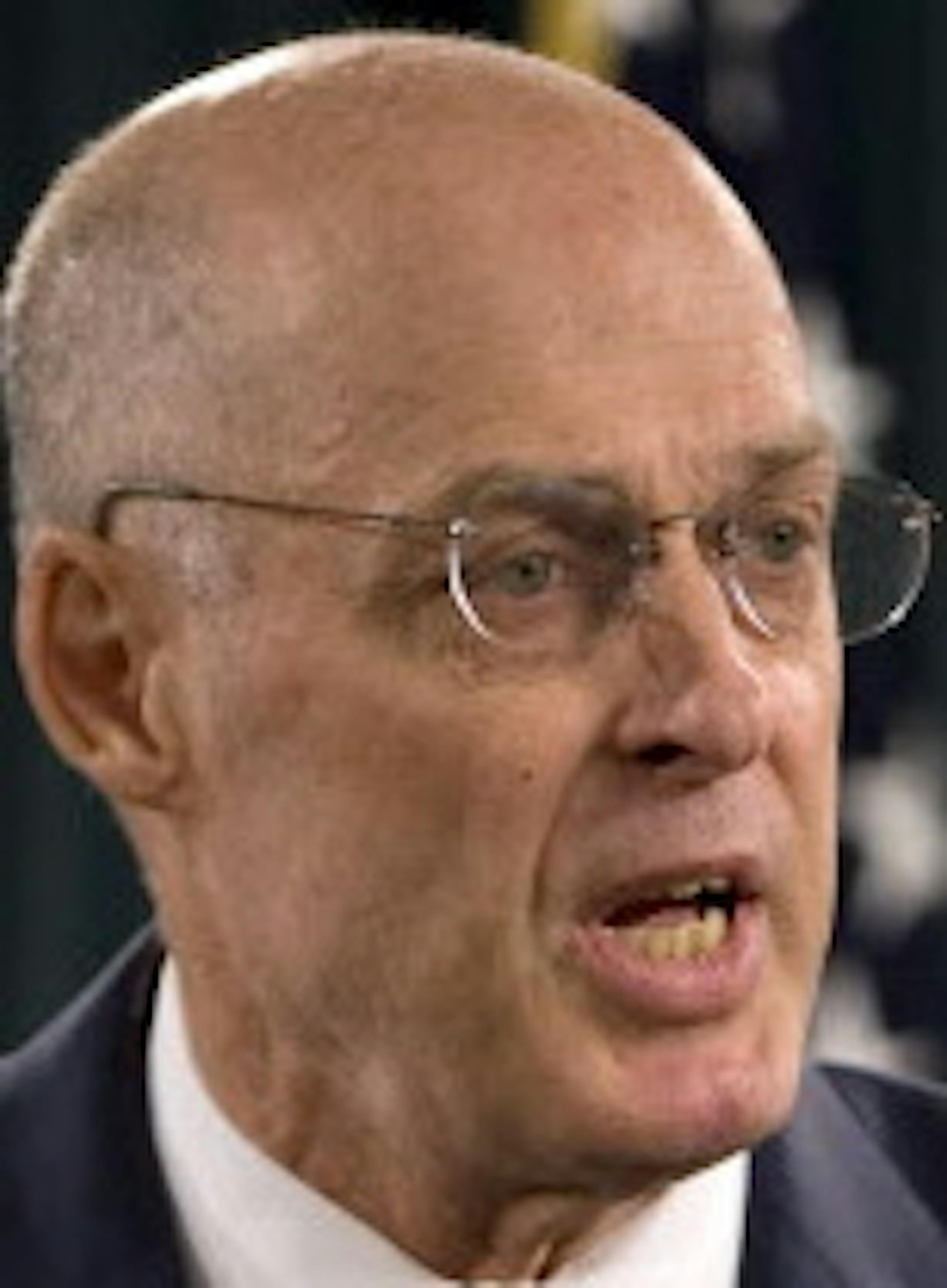 Treasury Secretary Henry Paulson