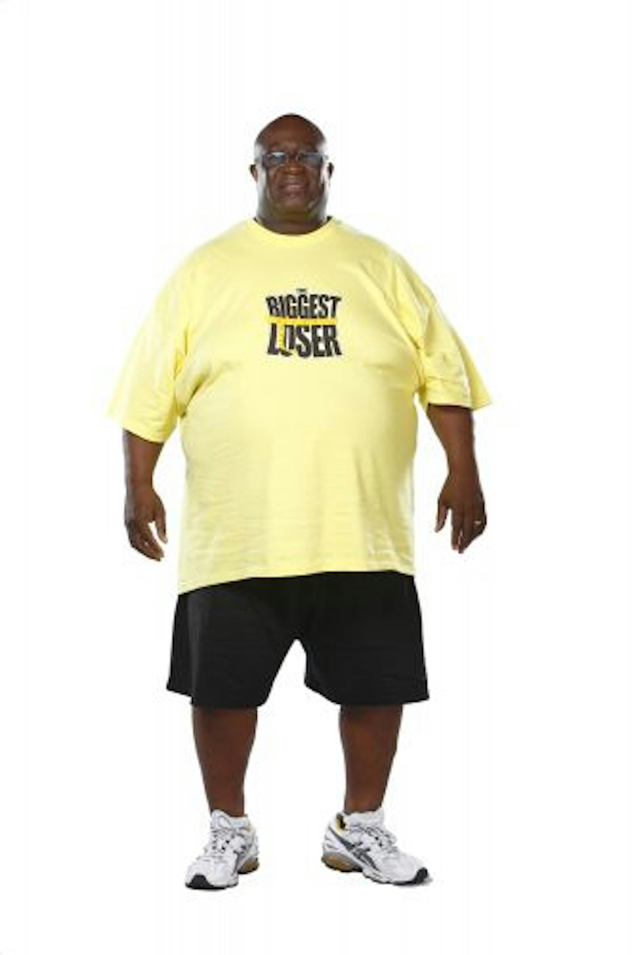 O'Neal Hampton before "The Biggest Loser."