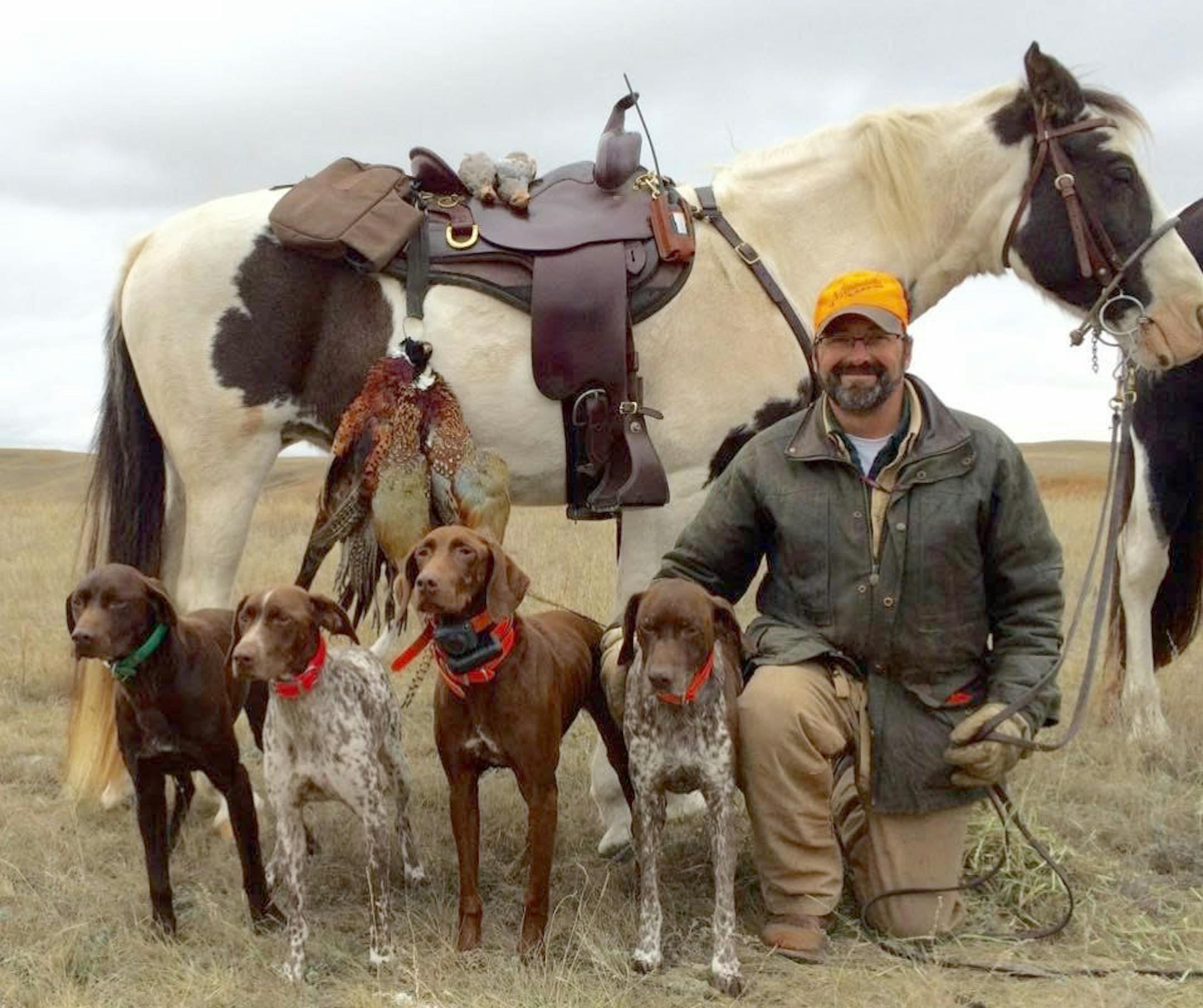 John Zeman, 54, is an amateur dog trainer and avid upland hunter from Zimmerman. At 15, he purchased his first German Short-haired Pointer. Heís trained 19 others since.