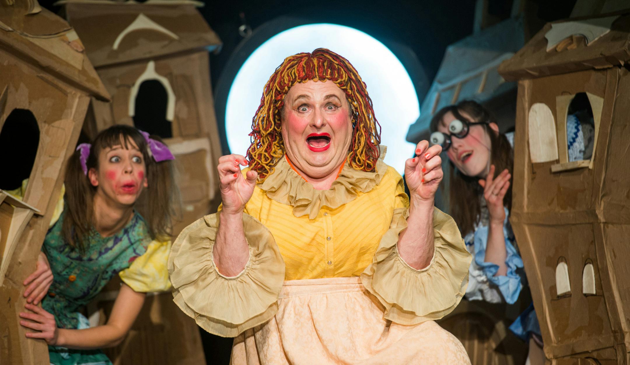 Noah Sommers Haas in "Strumply Peter" at Open Eye Figure Theatre