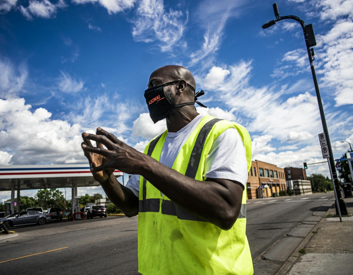 Keion Franklin was driving through north Minneapolis on Monday afternoon when dozens of gunshots rang out and he narrowly escaped injury. The shooting, which wounded an acquaintance, left him doubting that defunding police can work everywhere in the city, especially higher crime areas of the North Side.