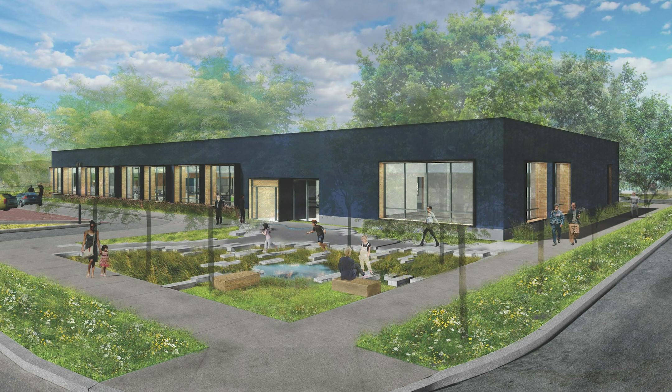 New headquarters of Capitol Region Watershed District.