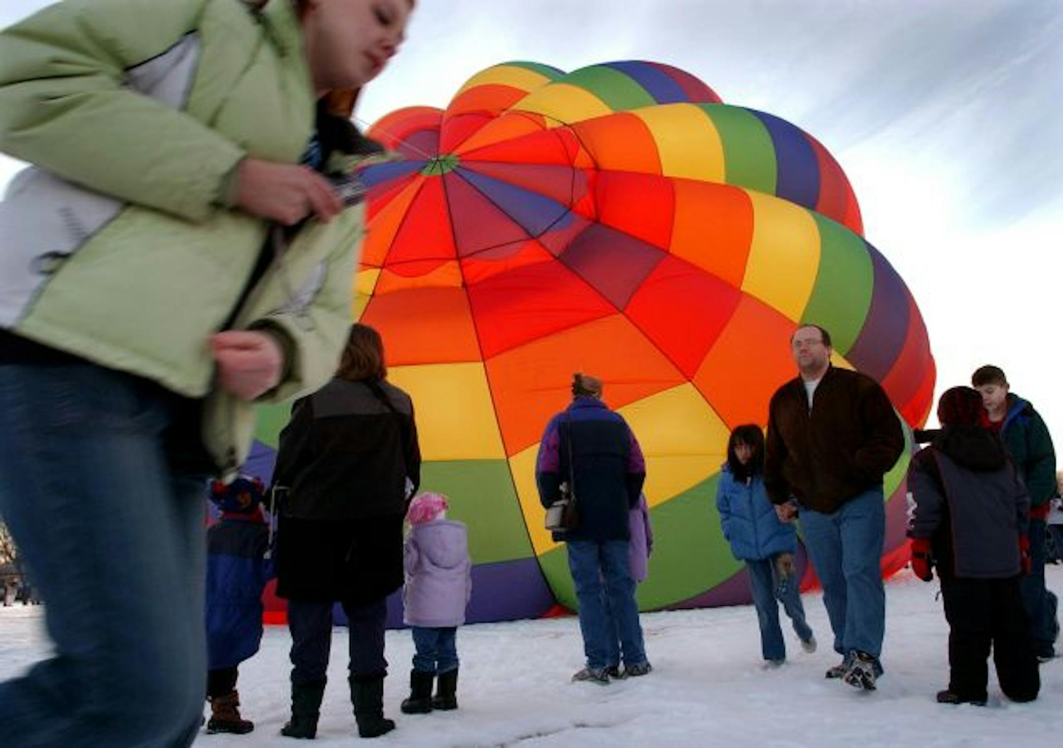 The Hudson Hot Air Affair is one of the premier cold-weather hot air balloon festivals in the nation.