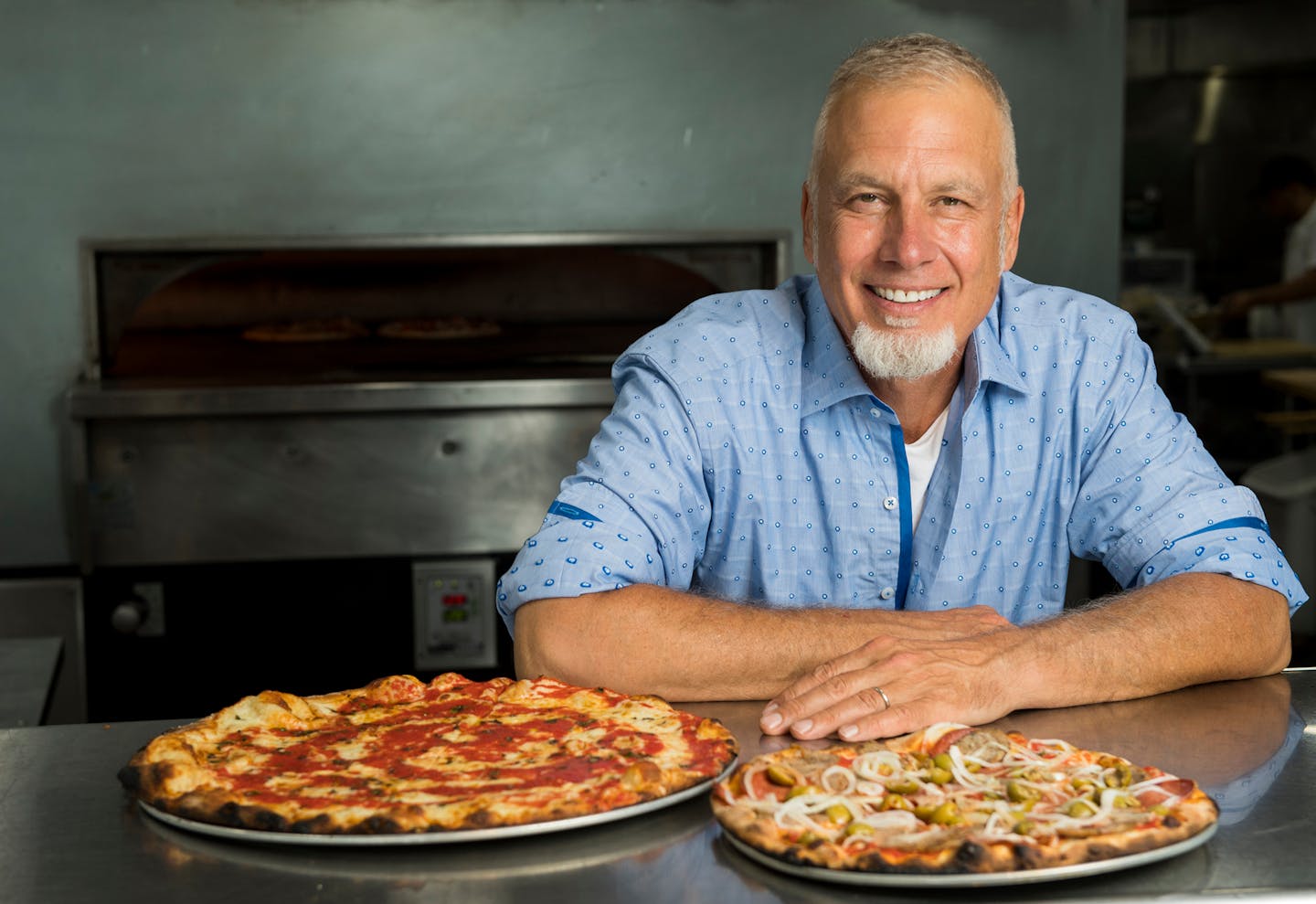 Jordan Smith, chef and owner of Black Sheep Pizza, stood for a portrait in his restaurant. ] Isaac Hale ï isaac.hale@startribune.com This year's Taste Fifty focuses on Nicollet Avenue, also know as "Eat Street" in Minneapolis.