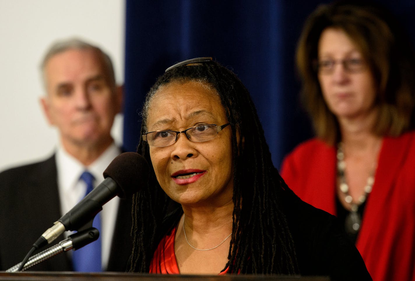 Ramsey County Commissioner Toni Carter. Responding to the death of Eric Dean, Gov. Mark Dayton ordered two actions designed to step up the state's response to suspected child abuse. He ordered random state audits of counties' decisions on whether to accept or reject reports for investigation, and created a "rapid response" team of state child protection officials who will be available for consultation by counties. He also commissioned a task force on child welfare to offer recommendations for th