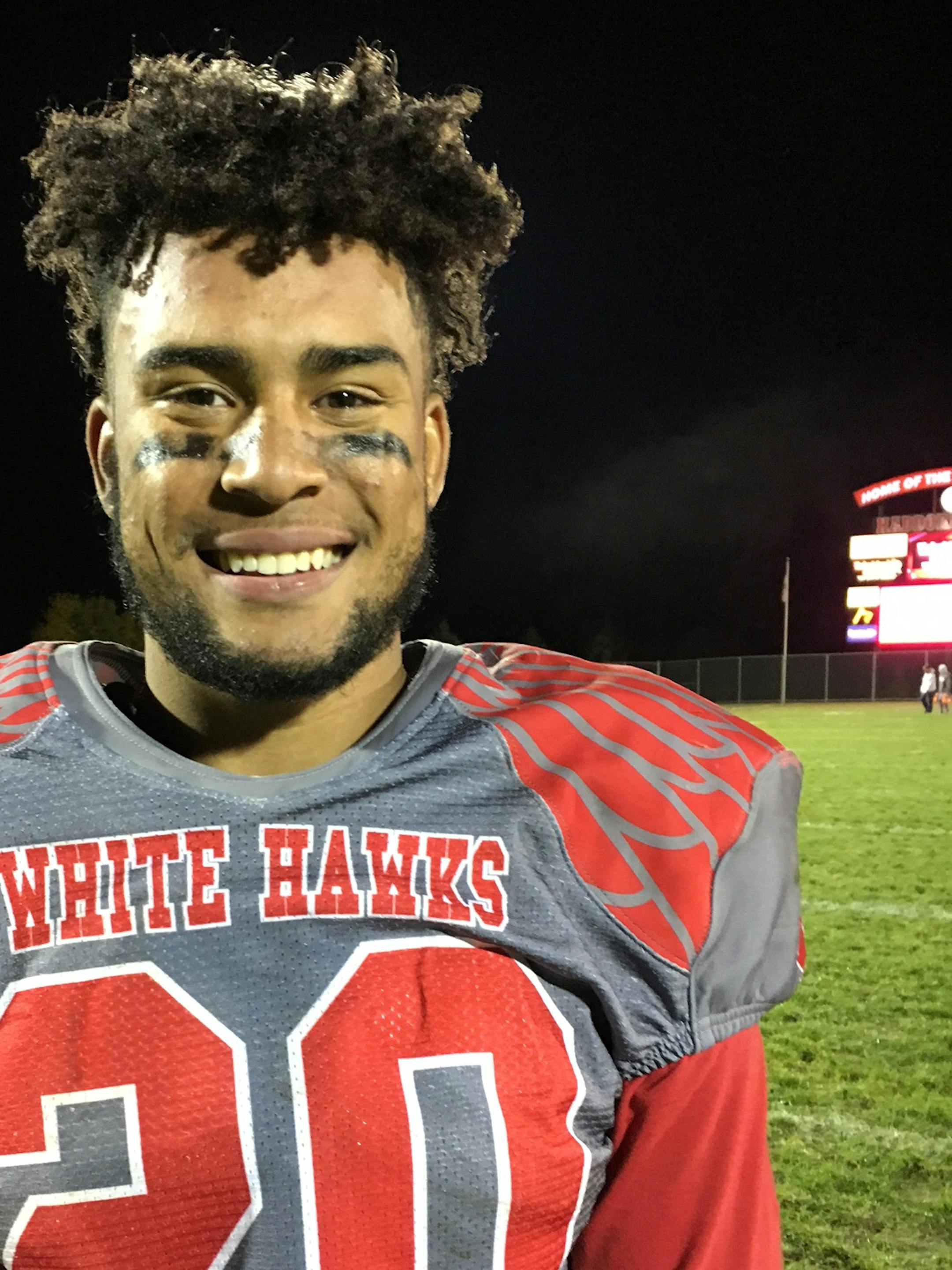 Isaiah Cherrier, Mound Westonka senior running back