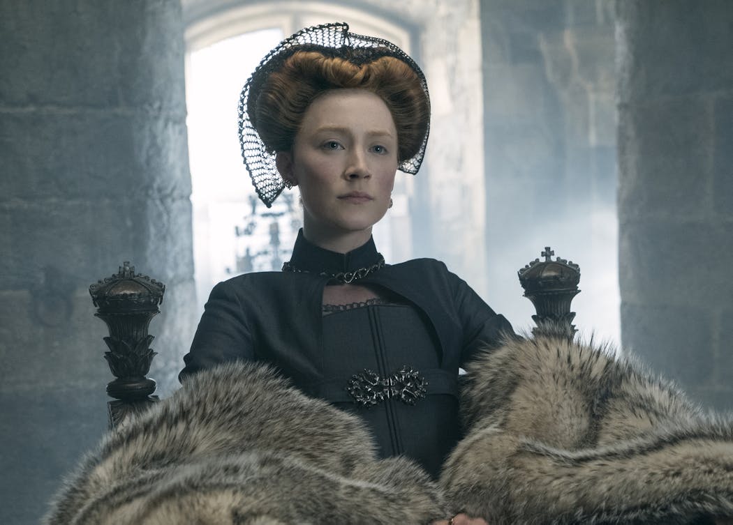 Saoirse Ronan stars as Mary Stuart.