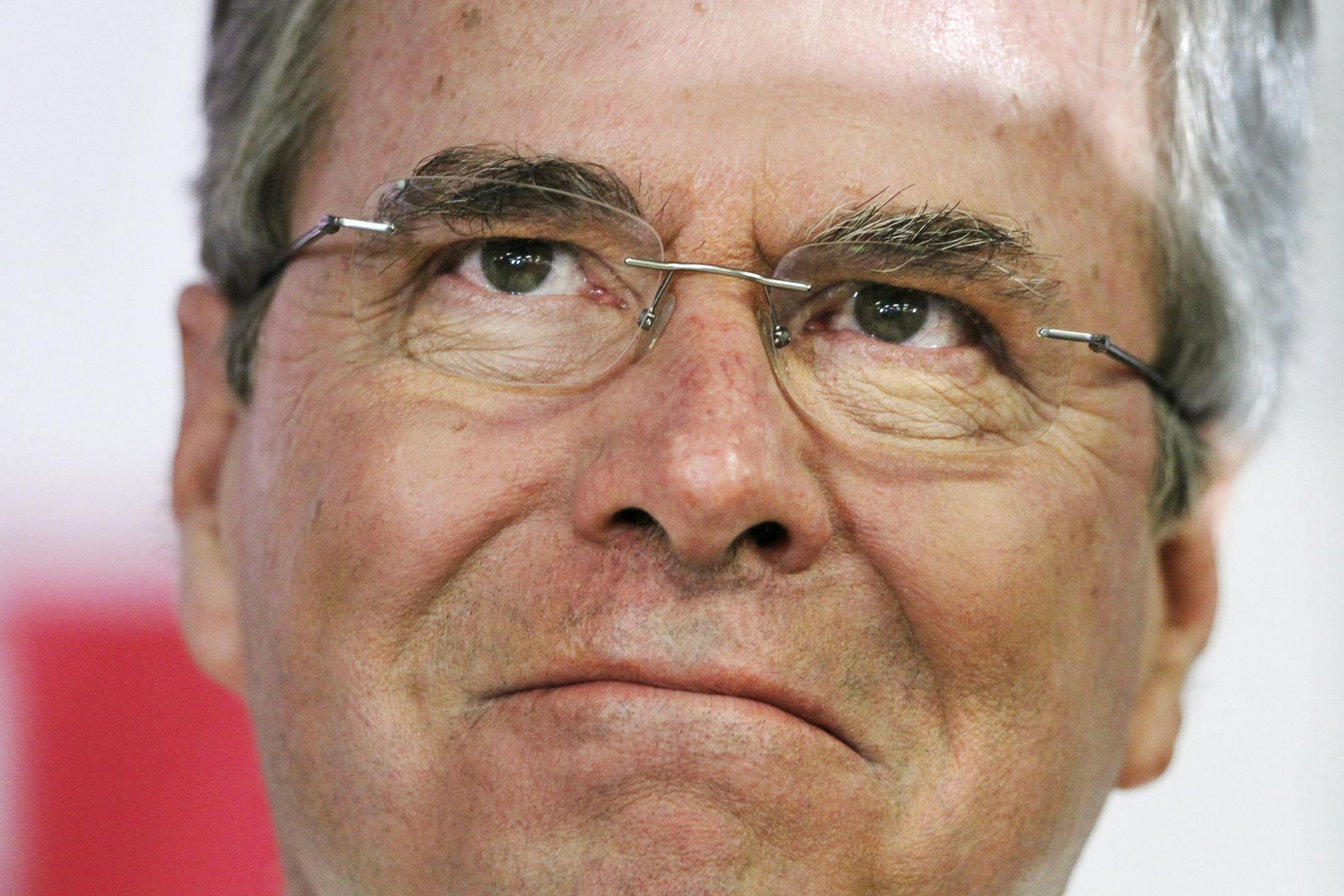Republican presidential candidate Jeb Bush attends a campaign event in Salem, N.H., Sunday Feb. 7, 2016. (AP Photo/Jacquelyn Martin)