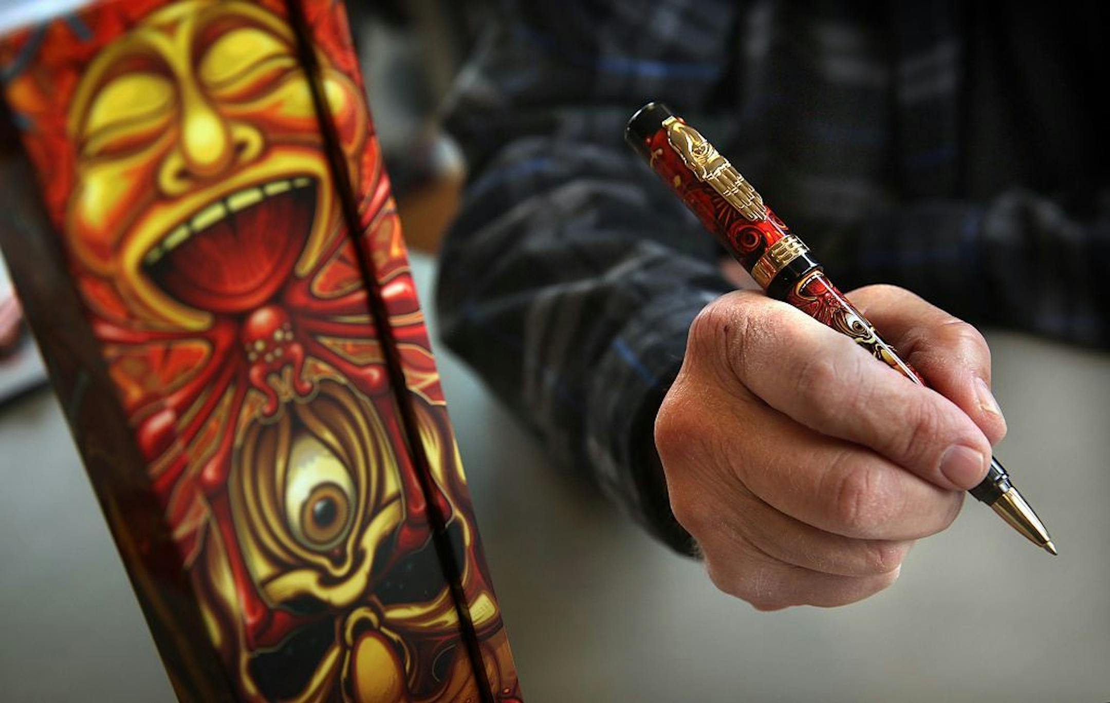 Barry Rubin had to shut down his pen store during the Recession. Now he's betting he can sell a high-end pen as art piece.