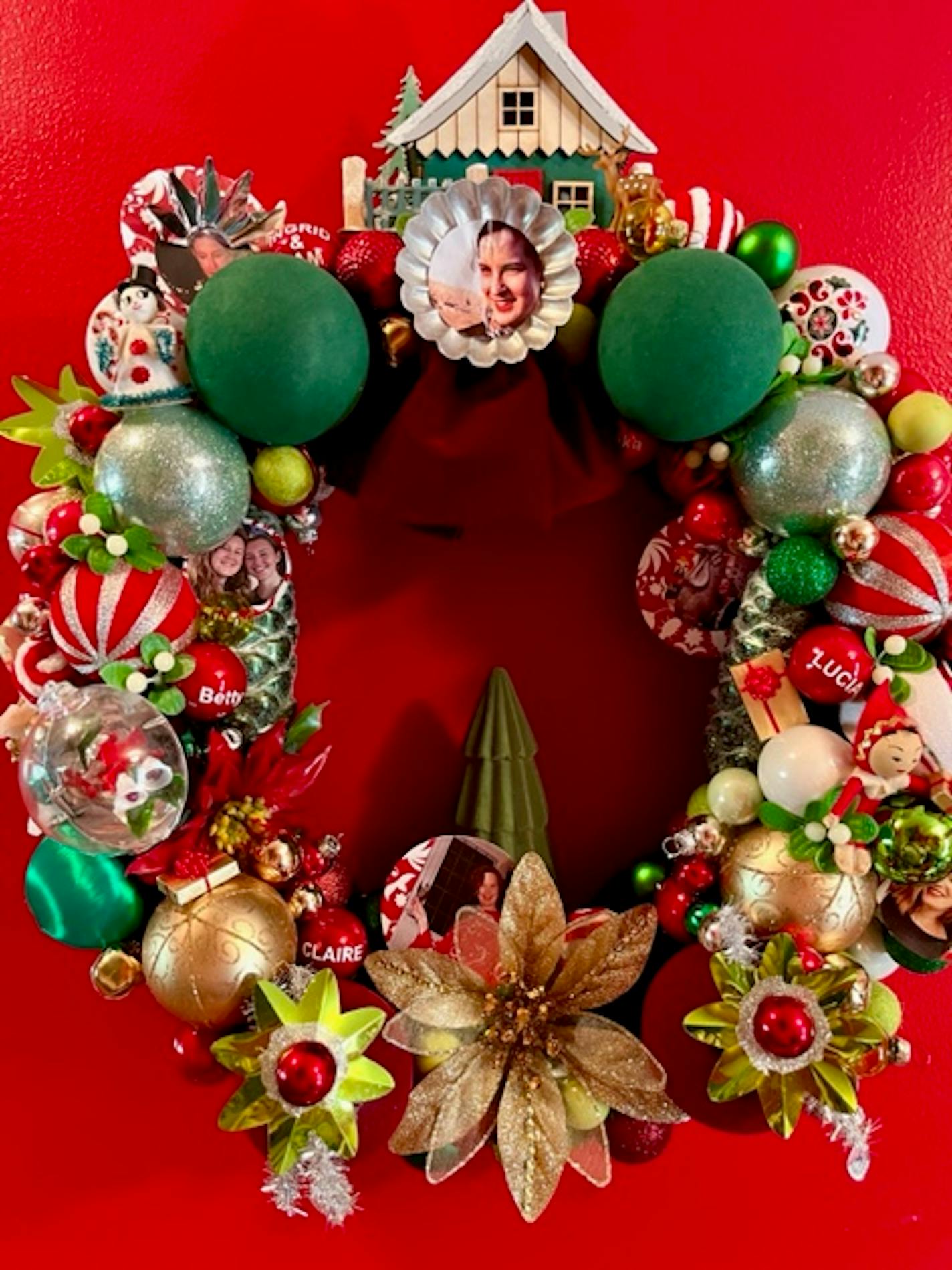 Northfield artist Mary Closner believes wreaths can be for any occasion and come in a variety of shapes, sizes and decorative ornaments.