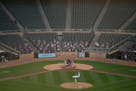 The Twins are hoping to have 10,000 fans at Target Field after no in-person attendance in 2020. JEFF WHEELER • jeff.wheeler@startribune.com