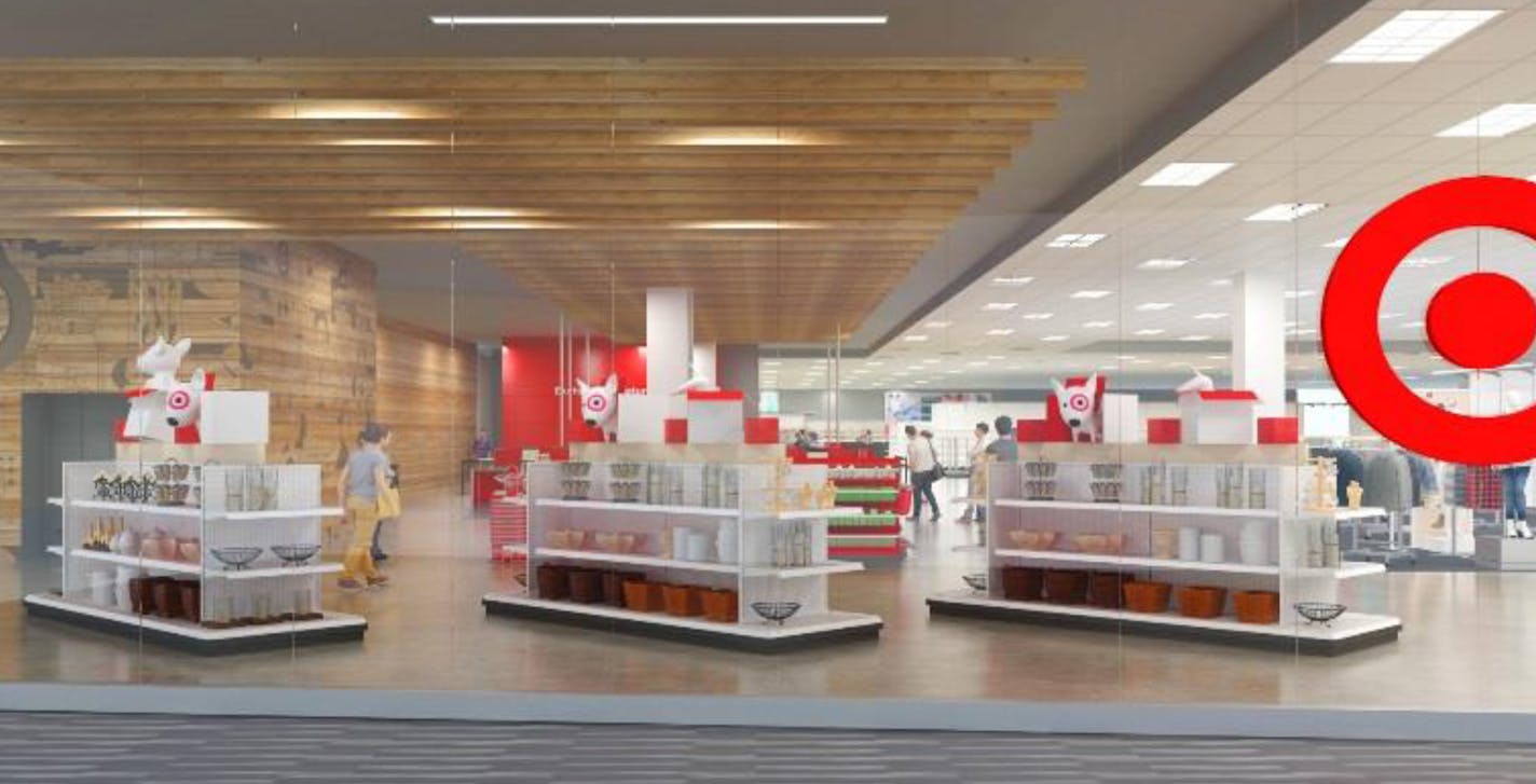 Target
Rendering of the new Target store after renovation
CEO Brian Cornell said Target plans a $10 million renovation of its downtown Nicollet Mall store. Credit: TARGET