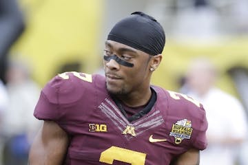 The Vikings have released Cedric Thompson, who played safety for the Gophers in college, from their practice squad.