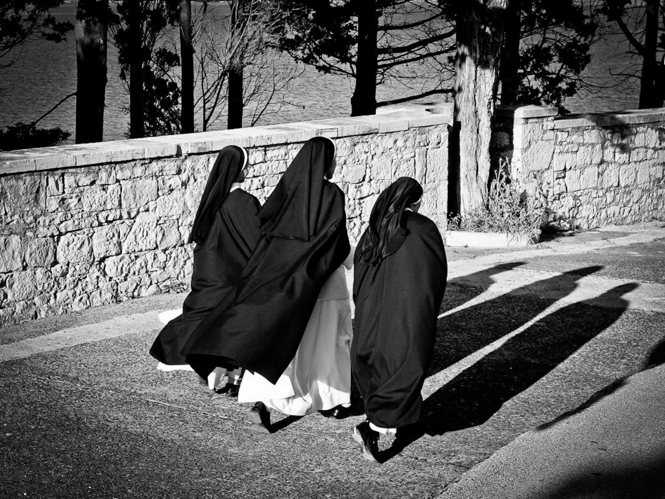 The photographer: Maribeth Lundeen of Stillwater. The scene: Nuns hurried from a Good Friday service on the island of Korcula in Croatia, which Lundeen visited last year. Lundeen explained that the nuns were awaiting a candlelit procession through town for Good Friday, common in many Croatian cities. "They were moving quickly so I had to act fast to capture this photo but I felt it reflected the anticipation of what was to come later that night," Lundeen wrote by e-mail.