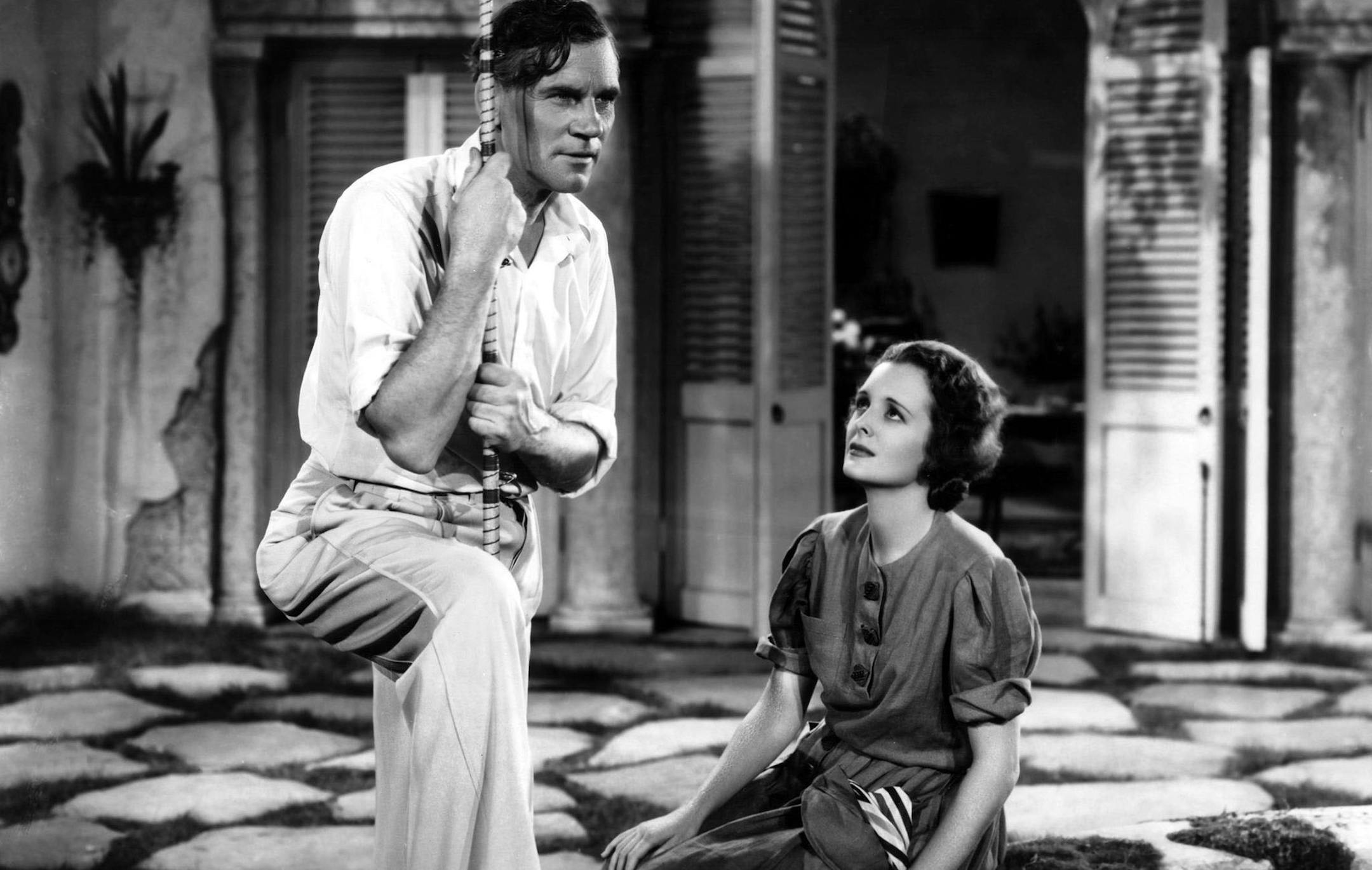Walter Huston and Mary Astor in "The Great Dodsworth"