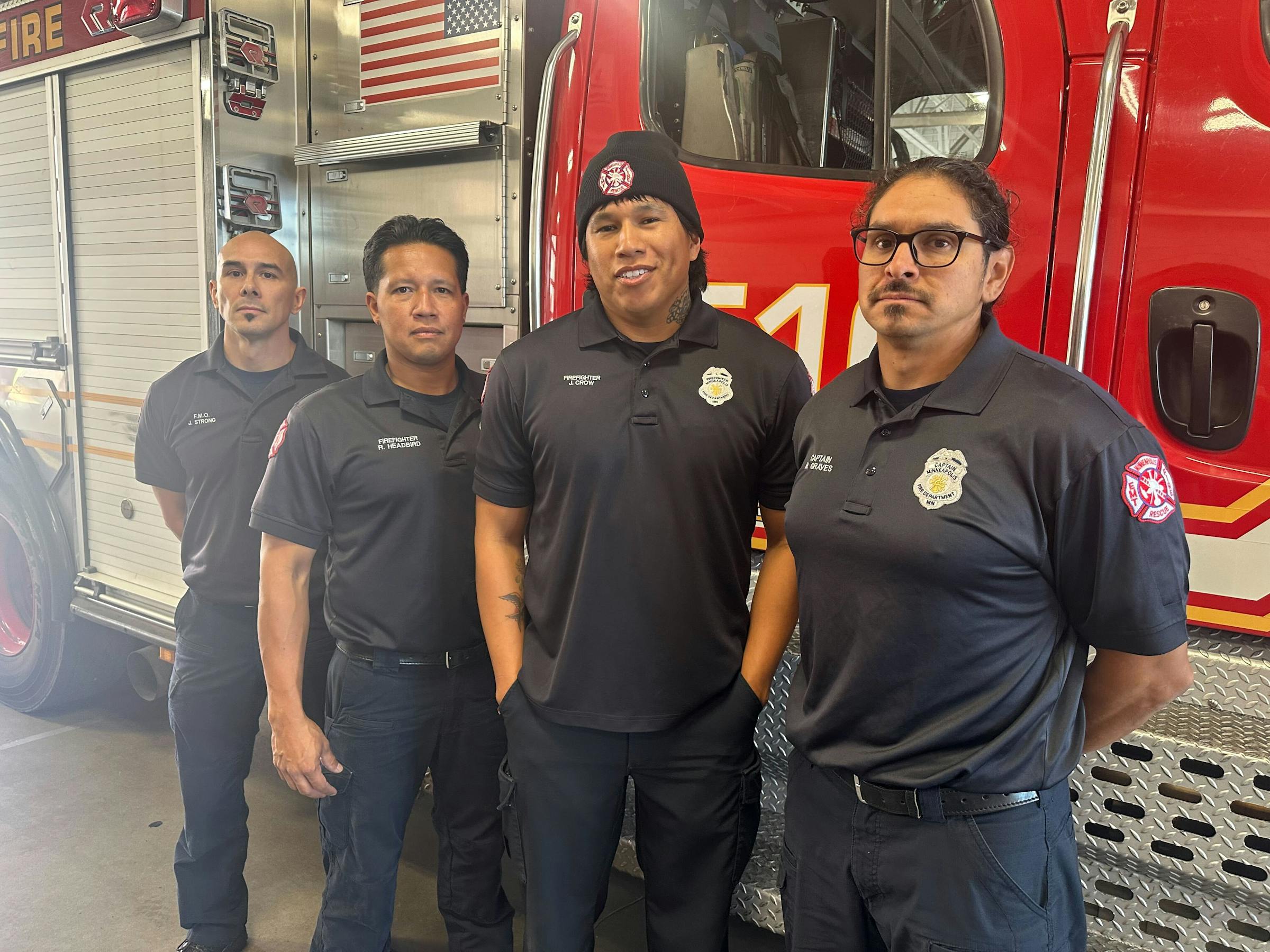 Minneapolis firefighters form first all-Native American crew