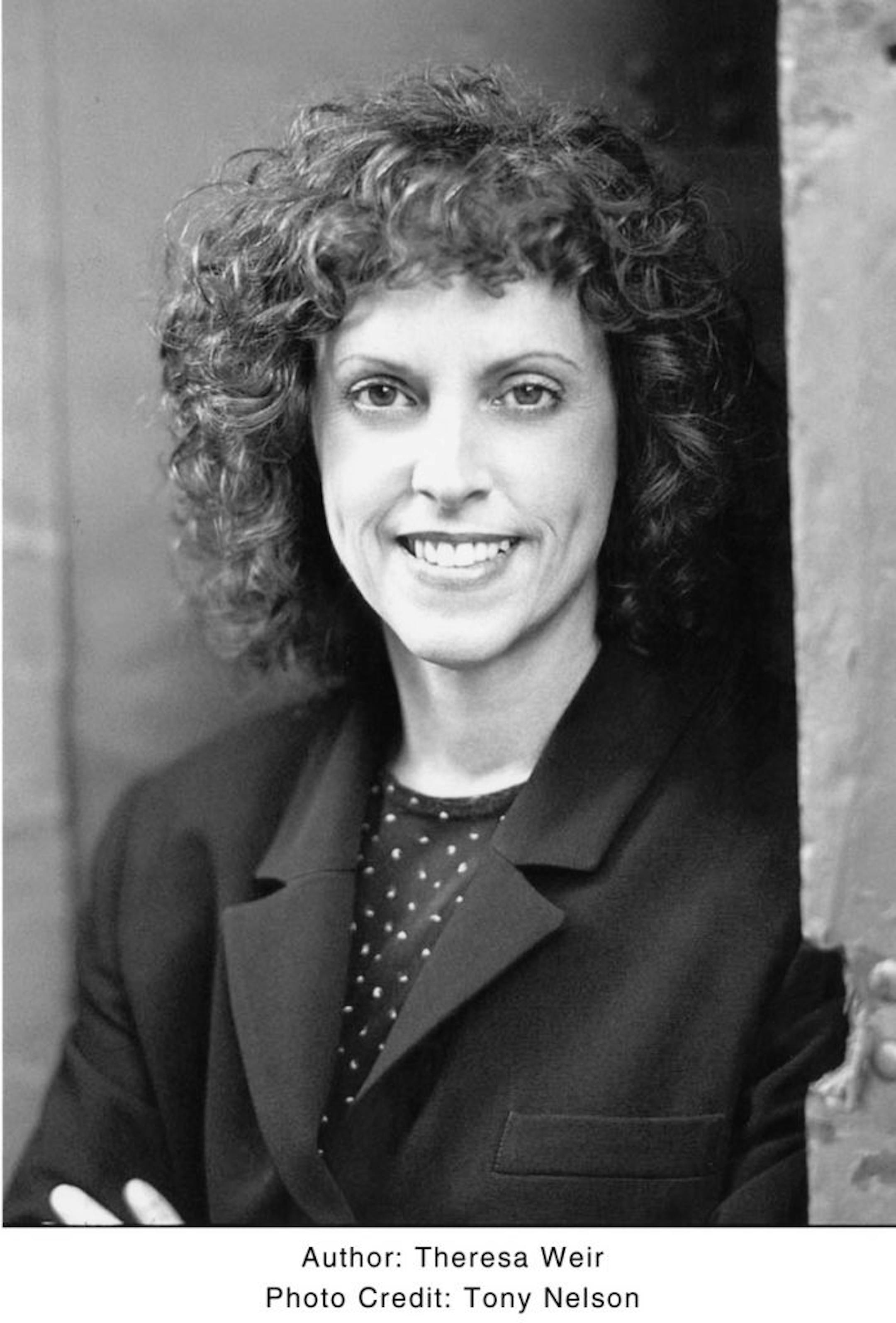 Theresa Weir. Review: Weir�s memoir is both riveting and disturbing as she tells the story of her unlikely marriage.
Events: 7 p.m. Sept. 20, Once Upon a Crime Bookstore; 4 p.m. Oct. 12, University of Minnesota Bookstore; 2:30 p.m. Oct. 15, Twin Cities Book Festival, Mpls Community and Technical College; 7 p.m. Oct. 24, Excelsior Bay Bookstore.