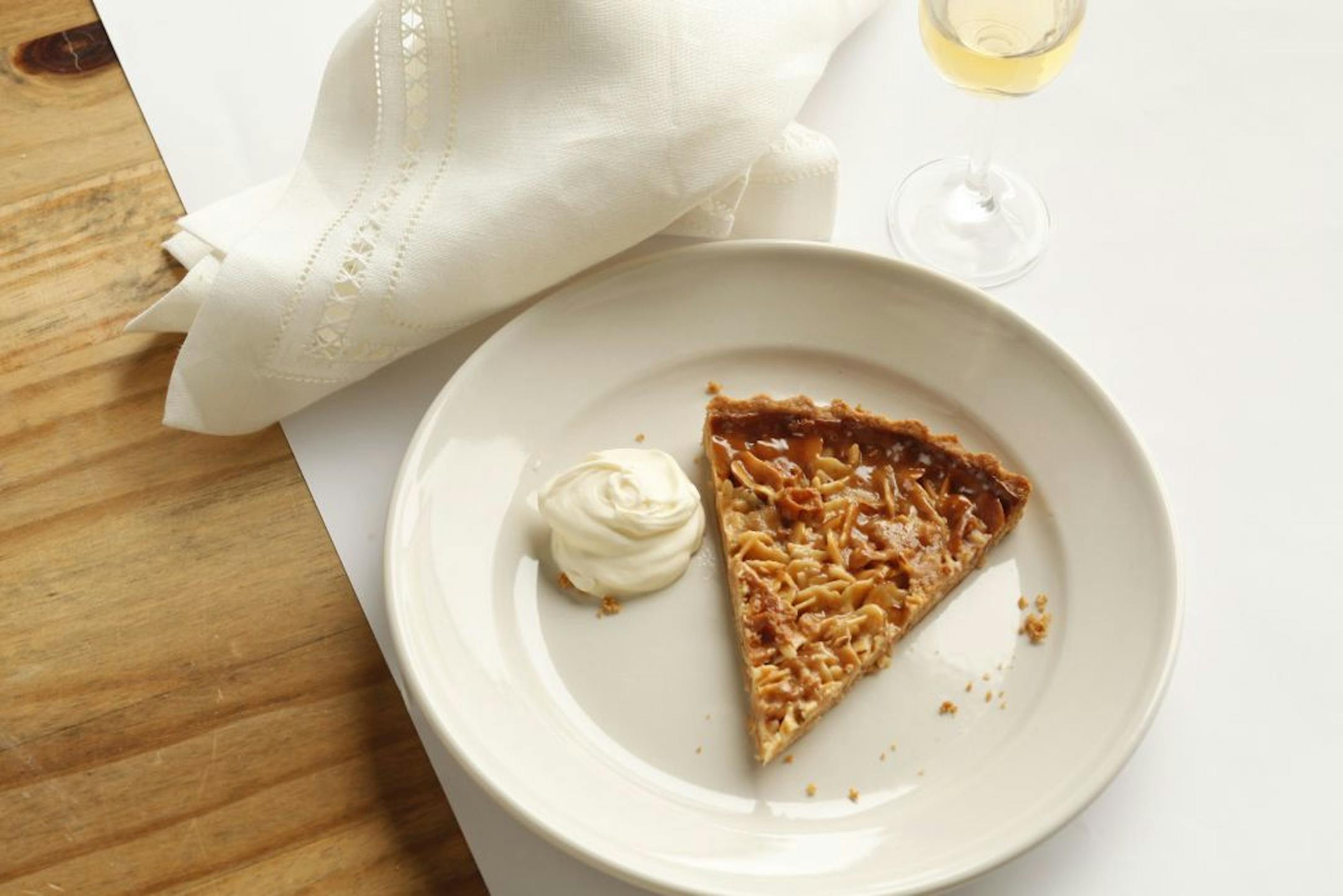 Lindsay's Almond Tart from Chez Panisse.