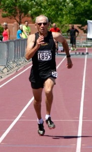 Sherwood Sagedahl took up running after he retired. Provided photo