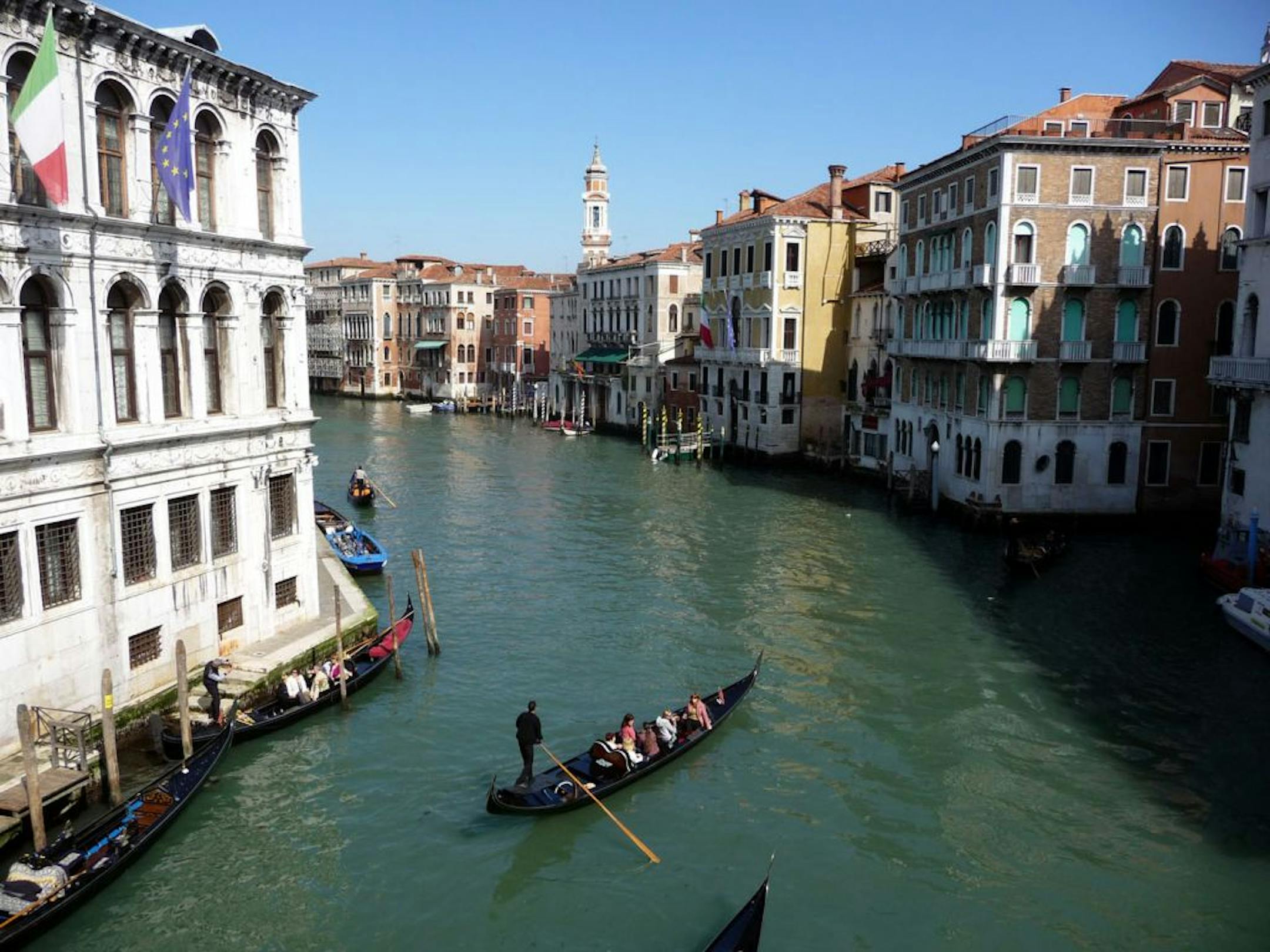 The Photographer: Steve Couture of Plymouth. The scene: Couture took the photo of the Grand Canal in Venice in March of last year. He said he wanted to share this quintessential picture of Italy's famed norther city "because, although it is a picture taken of present-day Venice with the gondolas, it nevertheless gives us a glimpse of its past."