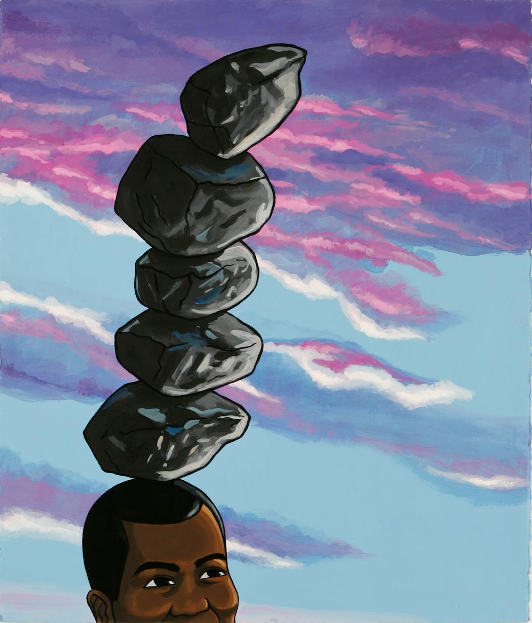 Lamar Peterson's 2005 painting 