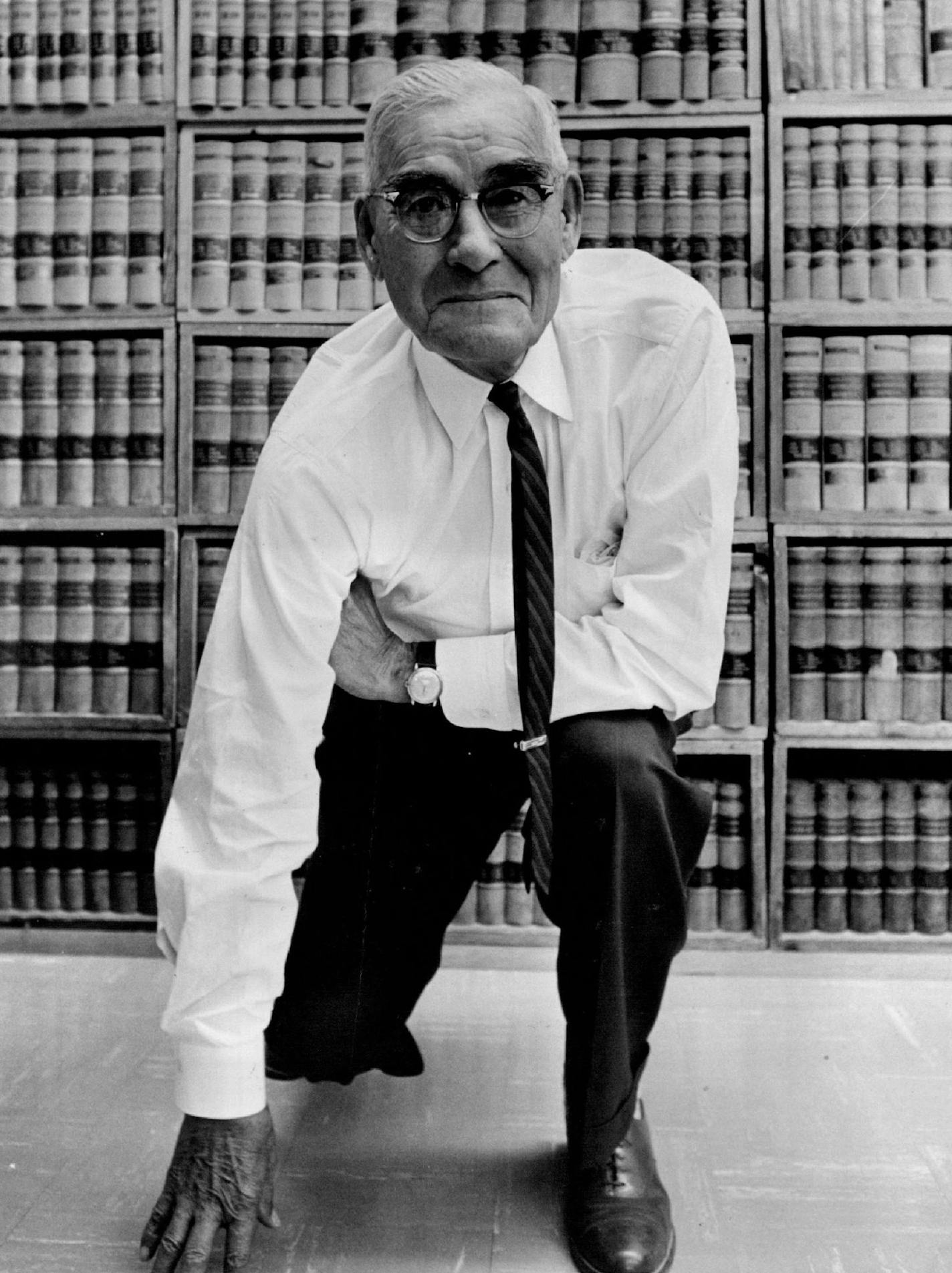 August 12, 1962 Cass County Attorney Ed Rogers At 86, the nation's most outstanding "Well,' said the nation's outstanding county attorney of the year as he revealed his secret for longevity, "just don't get sick, that's all." August 11, 1962 February 23, 1967 Gerald R. Brimacombe, Minneapolis Star Tribune